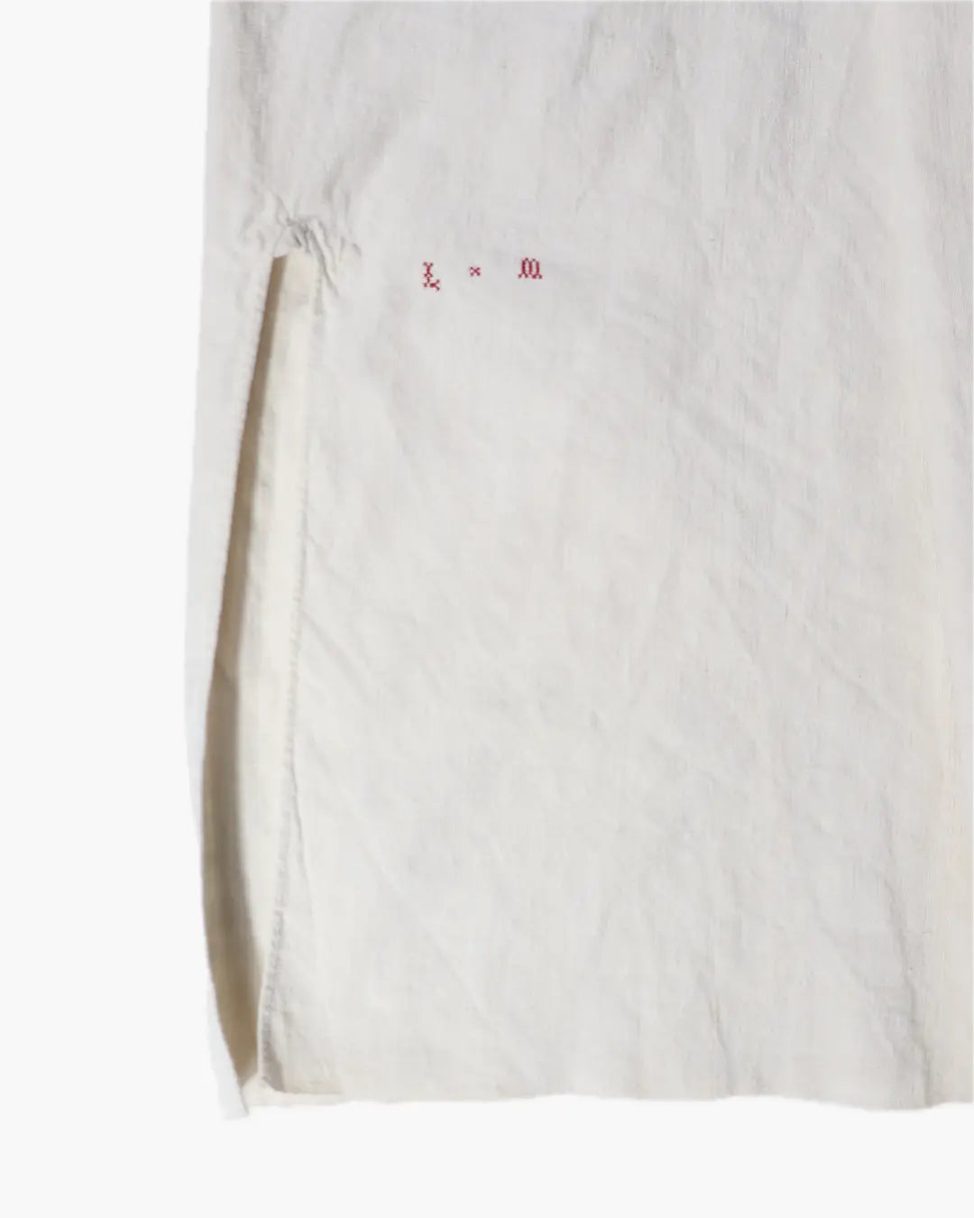 FRENCH ANTIQUE LINEN SMOCK SHIRT - 601 | 京都ウィメンズセレクトショップ