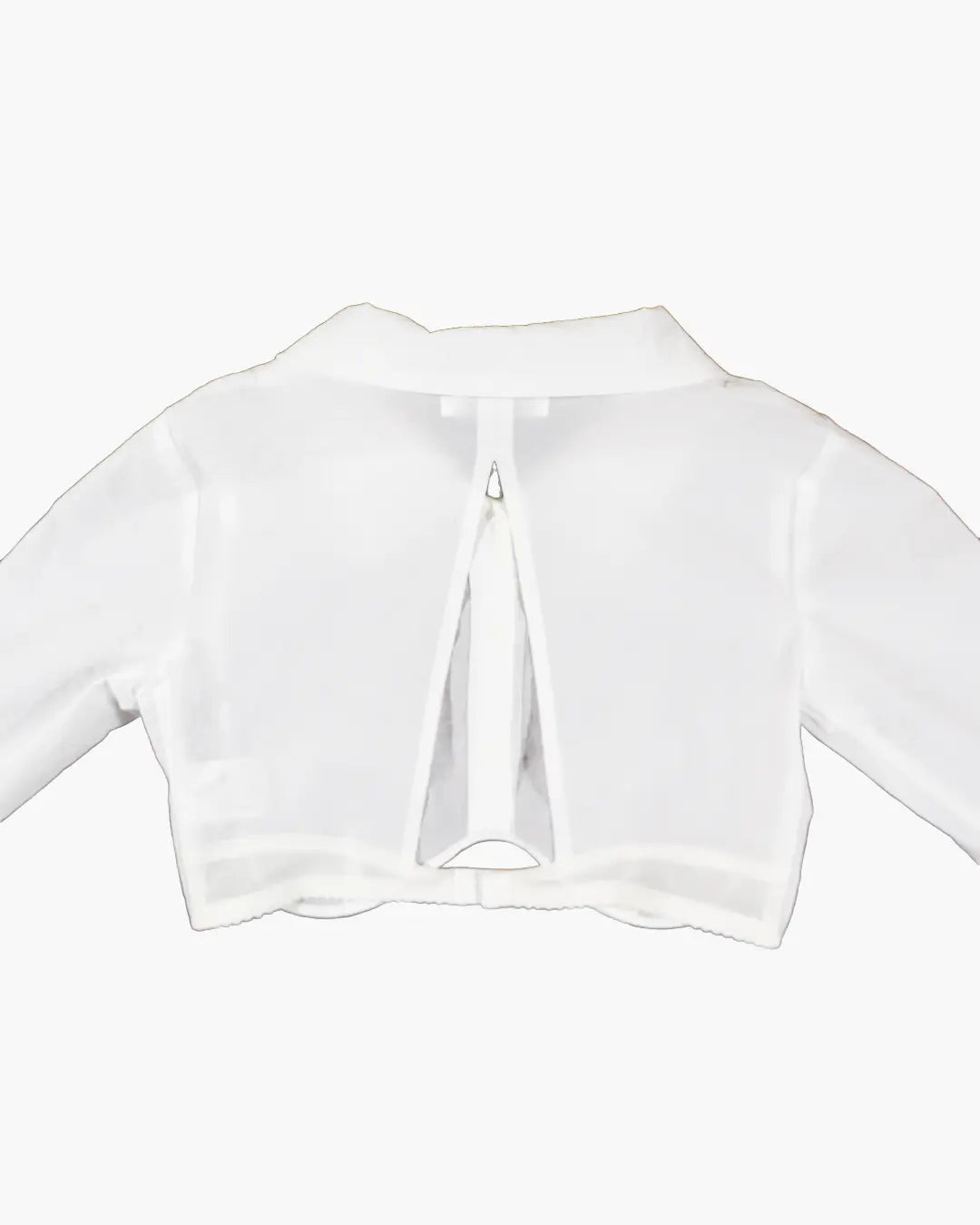 FUMIKA_UCHIDA / STRETCH TAFFETA LAYERD BRA TOP SHIRTS / WHITE - 601 | 京都ウィメンズセレクトショップ