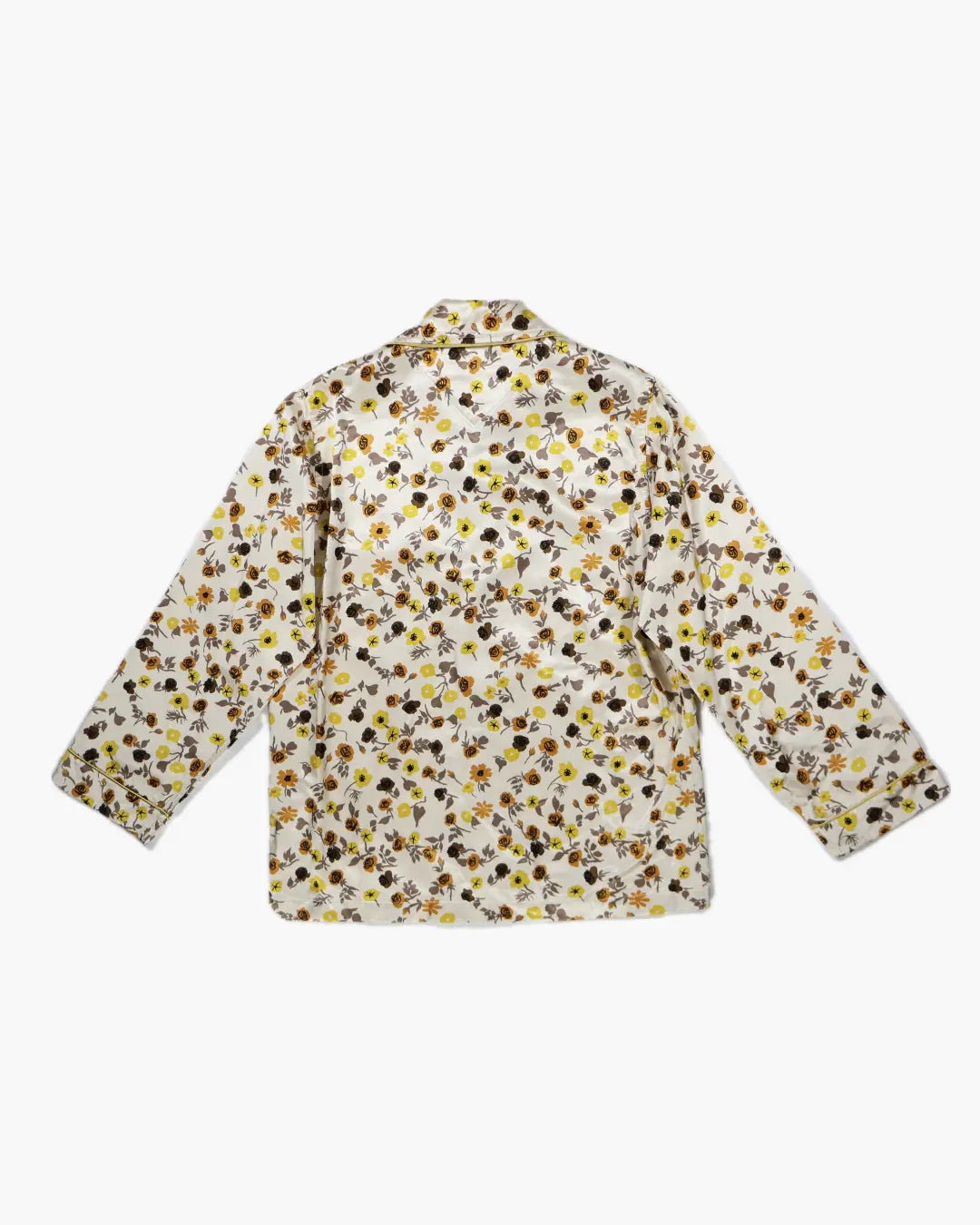 FUMIKA_UCHIDA / FLOWER PRINTED OPEN-COLLARED SHIRT / ECRU FUMIKA_UCHIDA 601 | オンラインストア