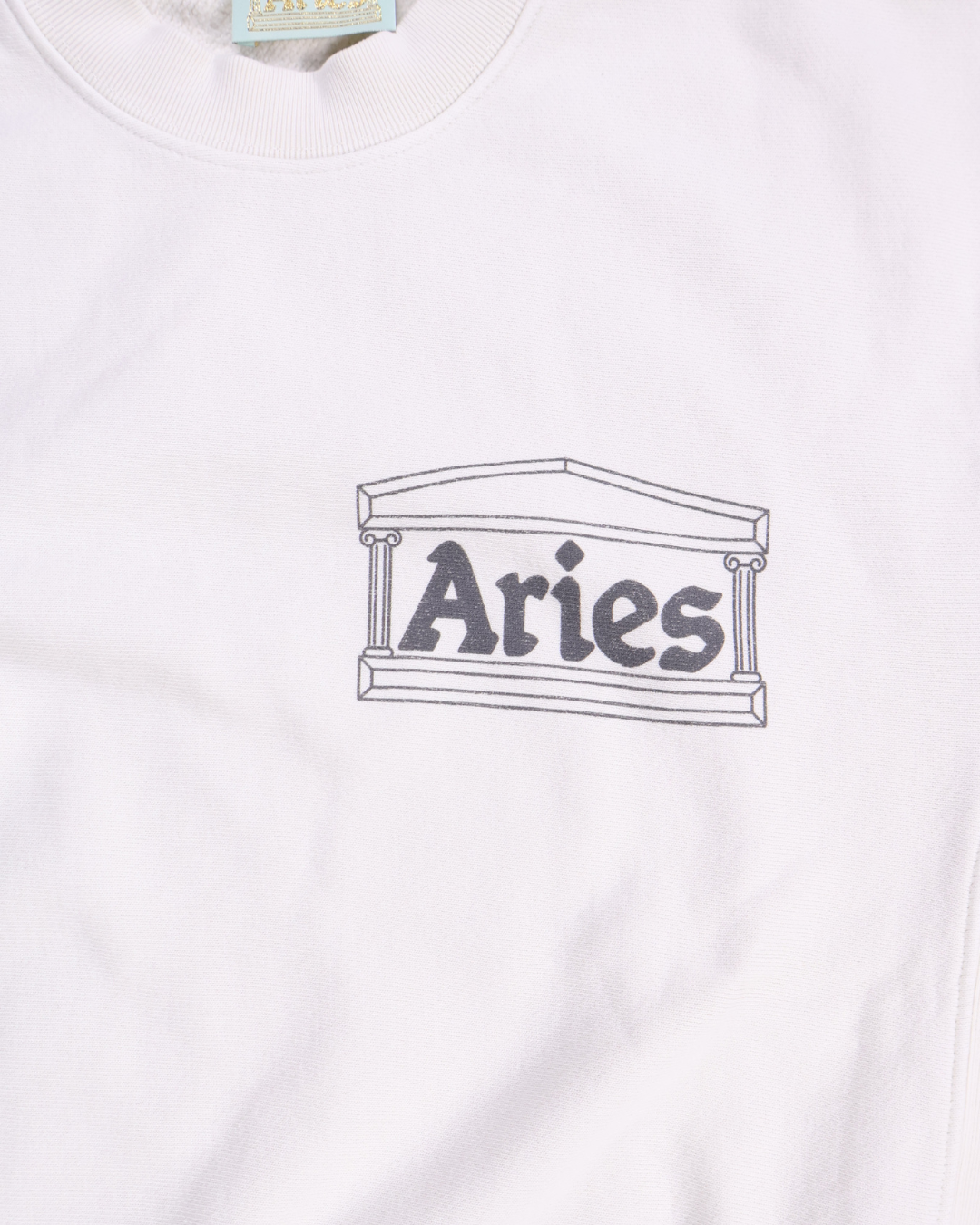 Aries / PREMIUM AGED TEMPLE SWEATSHIRT / OFFWHITE