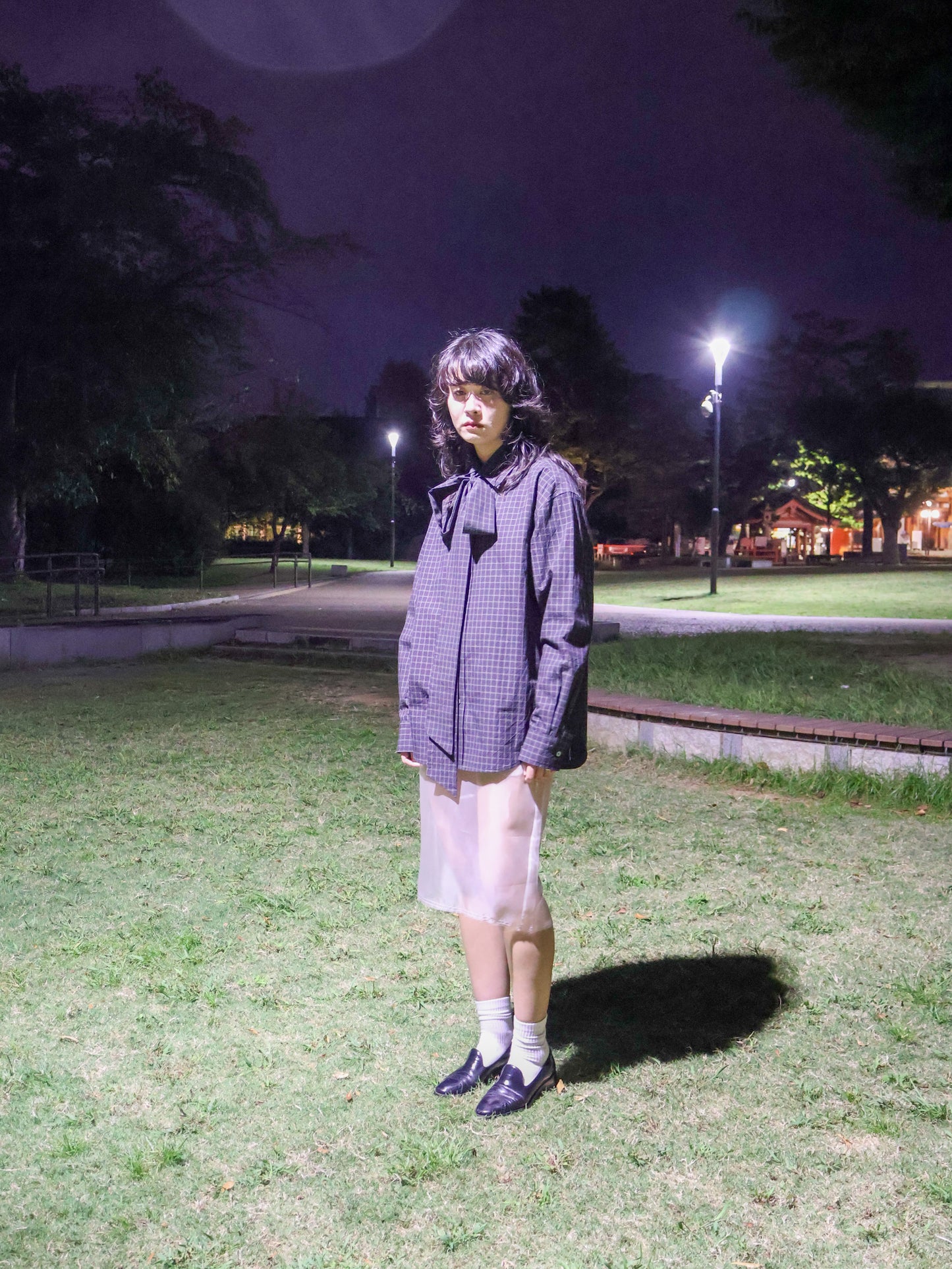 Commission / BANKER SHIRT / BLACK PLAID Commission - 601 | 京都ウィメンズセレクトショップ