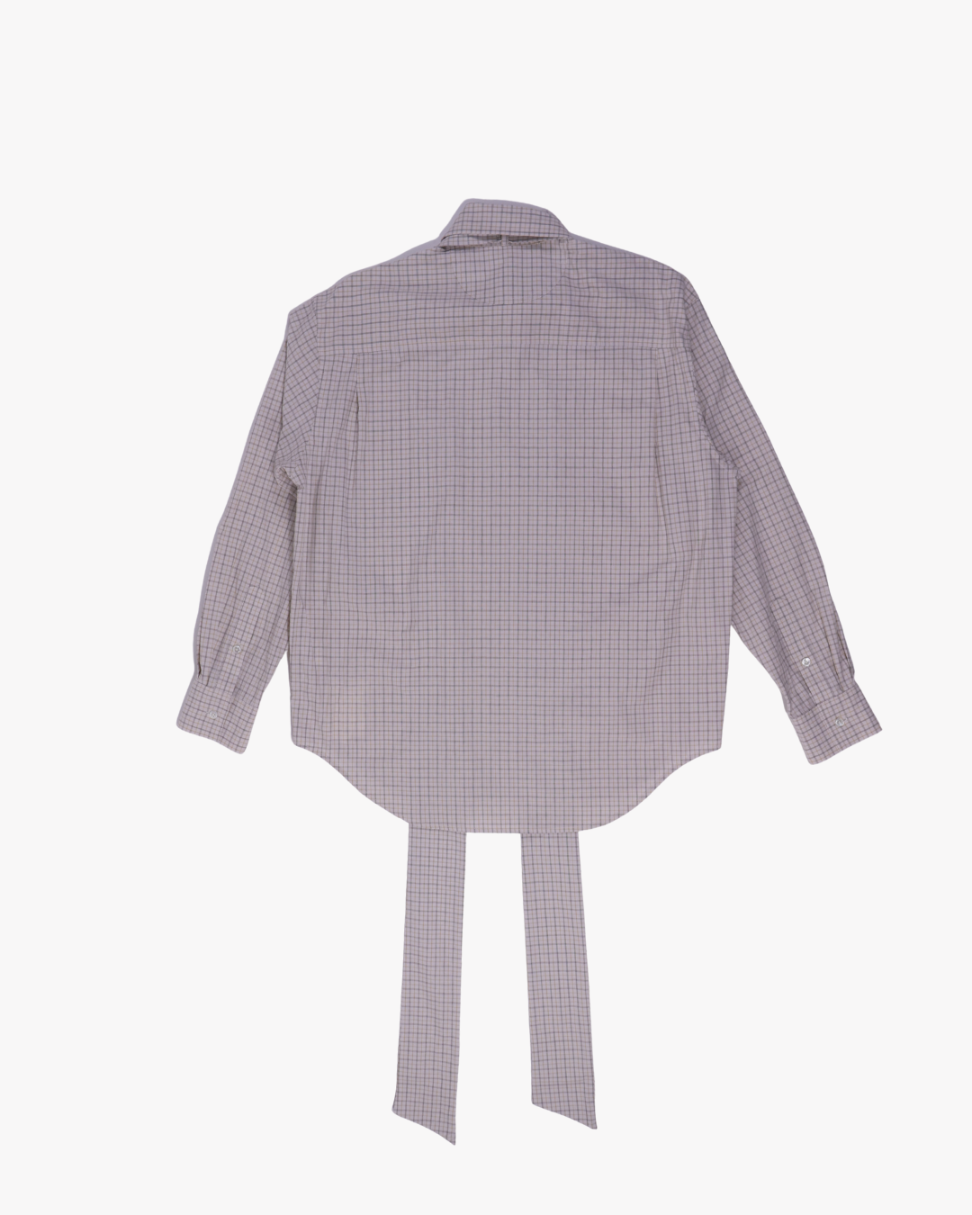 Commission / BANKER SHIRT / BEIGE PLAID Commission - 601 | 京都ウィメンズセレクトショップ