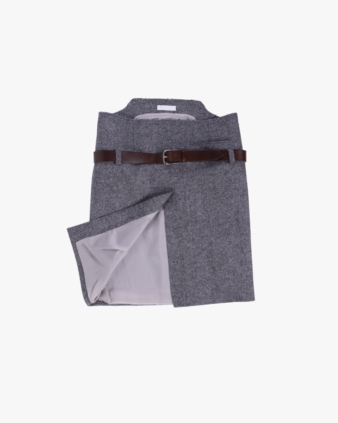 Commission / LOW WAIST SUIT SKIRT / PEPPER WOOL Commission - 601 | 京都ウィメンズセレクトショップ