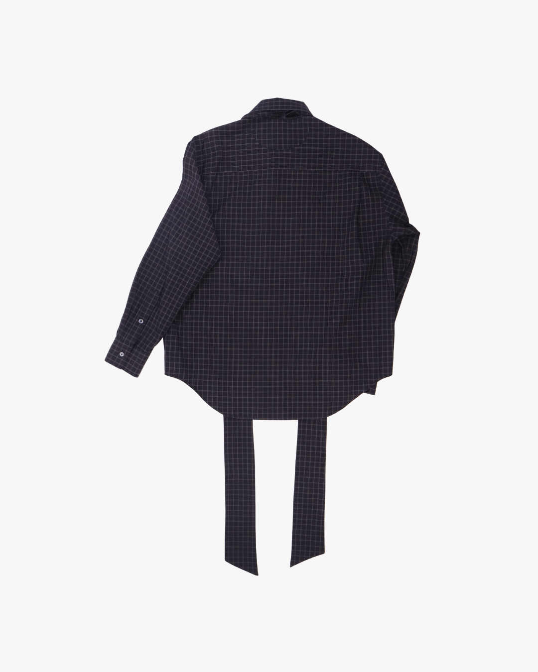 Commission / BANKER SHIRT / BLACK PLAID Commission - 601 | 京都ウィメンズセレクトショップ
