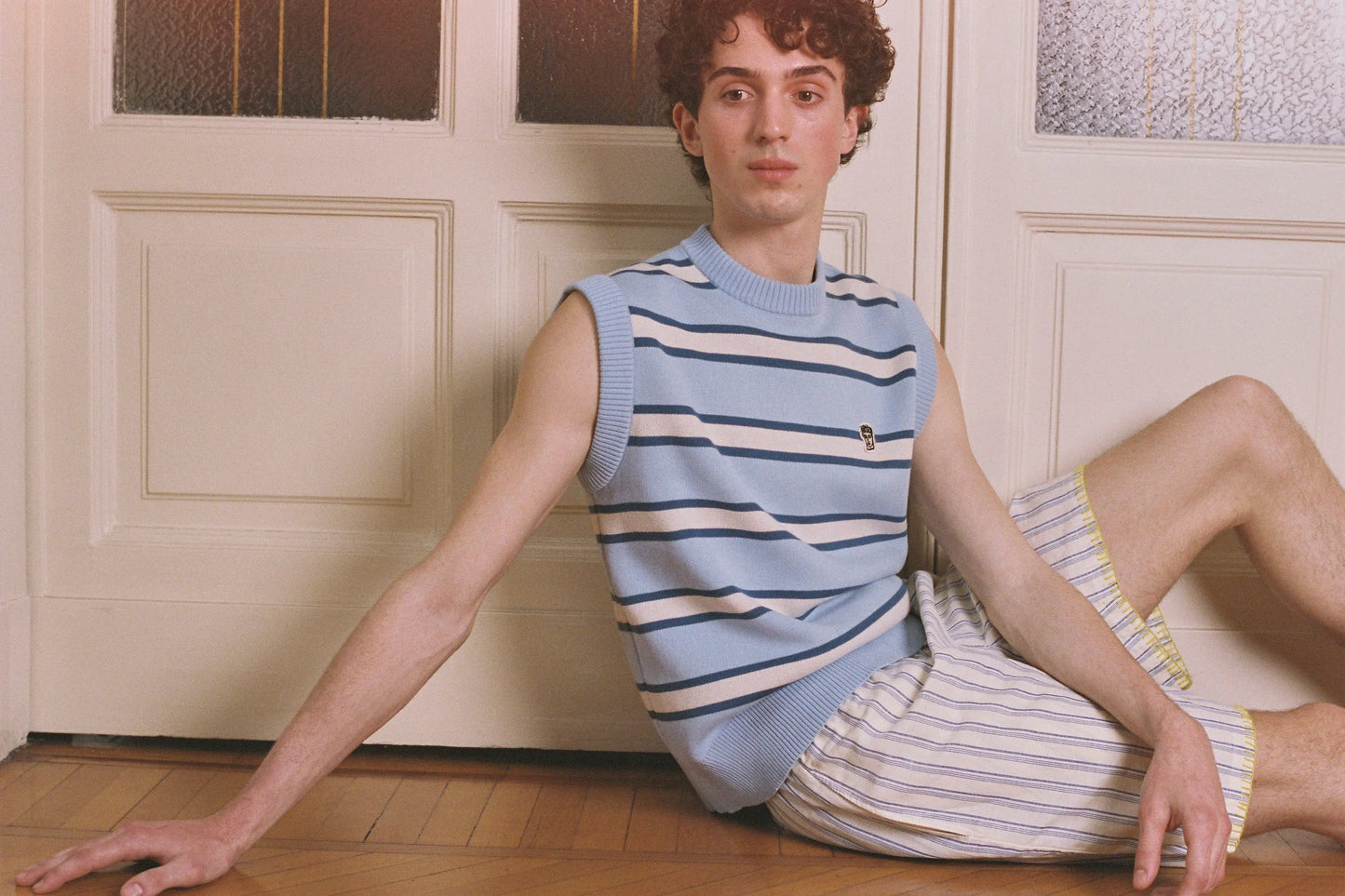 Chateau Orlando / Deckchair Stripe Linen Shorts Chateau Orlando 601 | オンラインストア