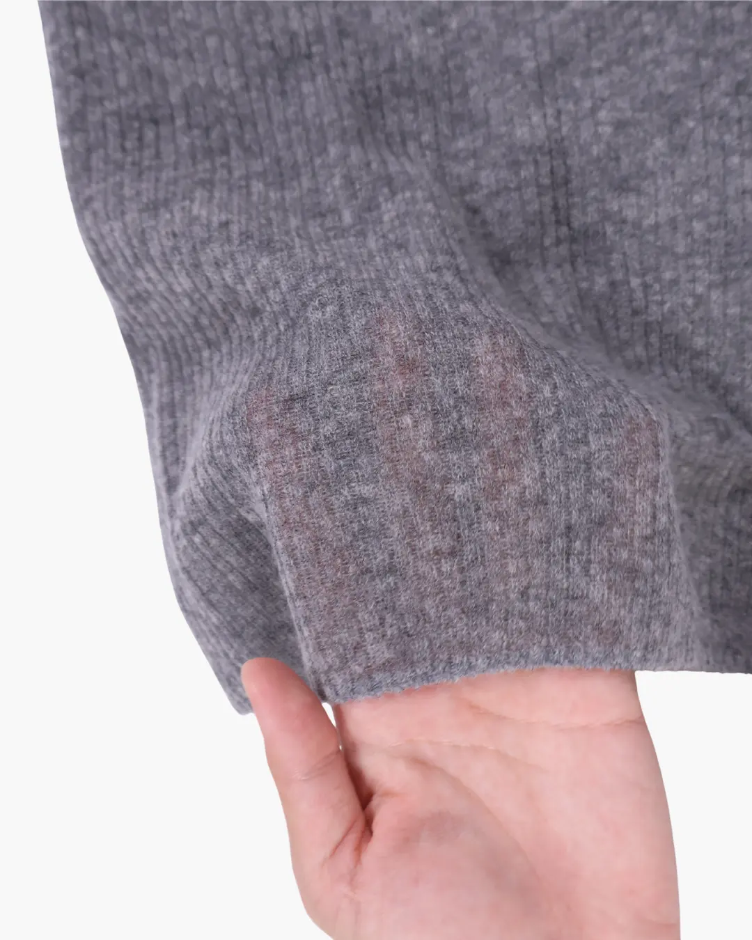 FUMIKA UCHIDA / GAUZE TTL-NECK SWEATER / LIGHT GREY FUMIKA UCHIDA - 601 | 京都ウィメンズセレクトショップ