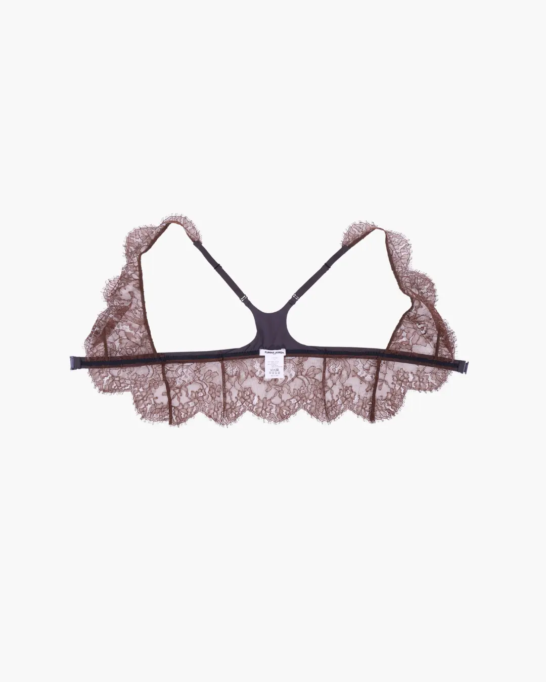 FUMIKA UCHIDA / LEAVER LACE BRALETTE / BROWN FUMIKA UCHIDA - 601 | 京都ウィメンズセレクトショップ