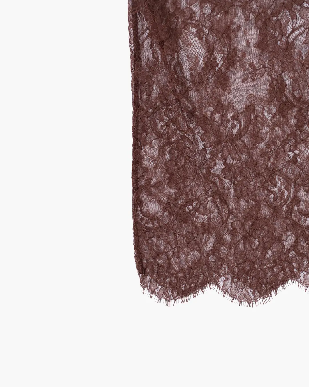 FUMIKA UCHIDA / LEAVER LACE SKIRT / BROWN FUMIKA UCHIDA - 601 | 京都ウィメンズセレクトショップ