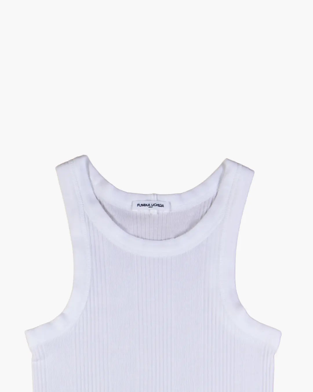 FUMIKA UCHIDA / NEEDLE DRAWING TANK TOP / WHITE FUMIKA UCHIDA 601 | オンラインストア