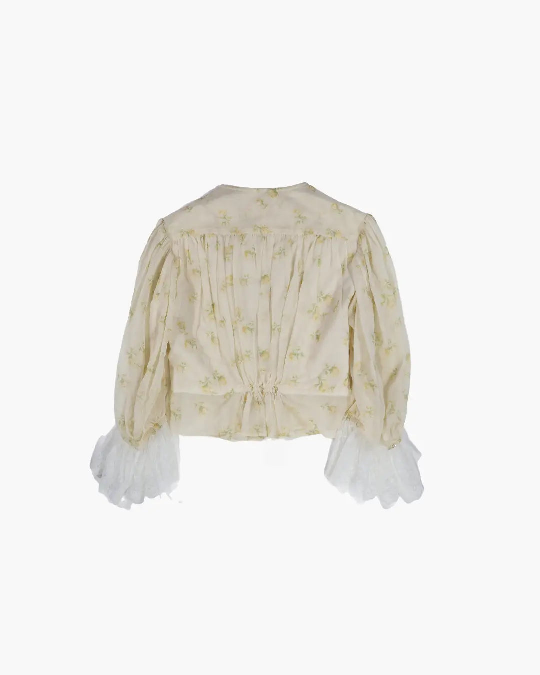 FUMIKA_UCHIDA / FLOWER PRINTED LAYERED BLOUSE / OFFWHITE FUMIKA_UCHIDA 601 | オンラインストア