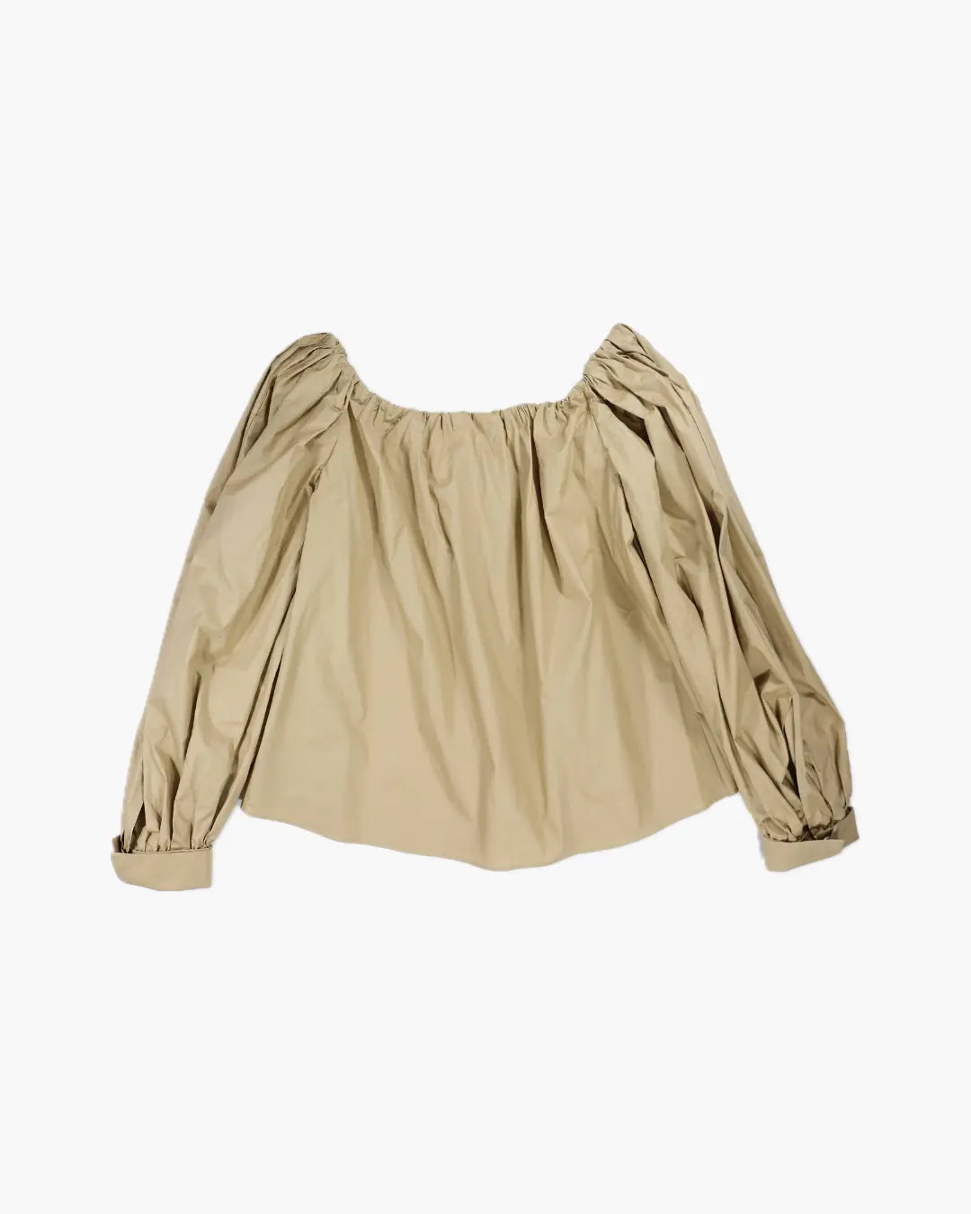 FUMIKA_UCHIDA / COATED OFF THE SHOULDER TOP / BEIGE FUMIKA_UCHIDA 601 | オンラインストア