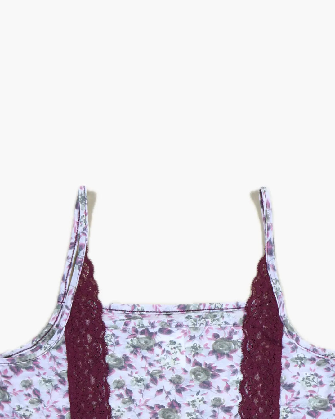 FUMIKA_UCHIDA / FLOWER PRINTED CAMISOLE / BORDEAUX FUMIKA_UCHIDA 601 | オンラインストア