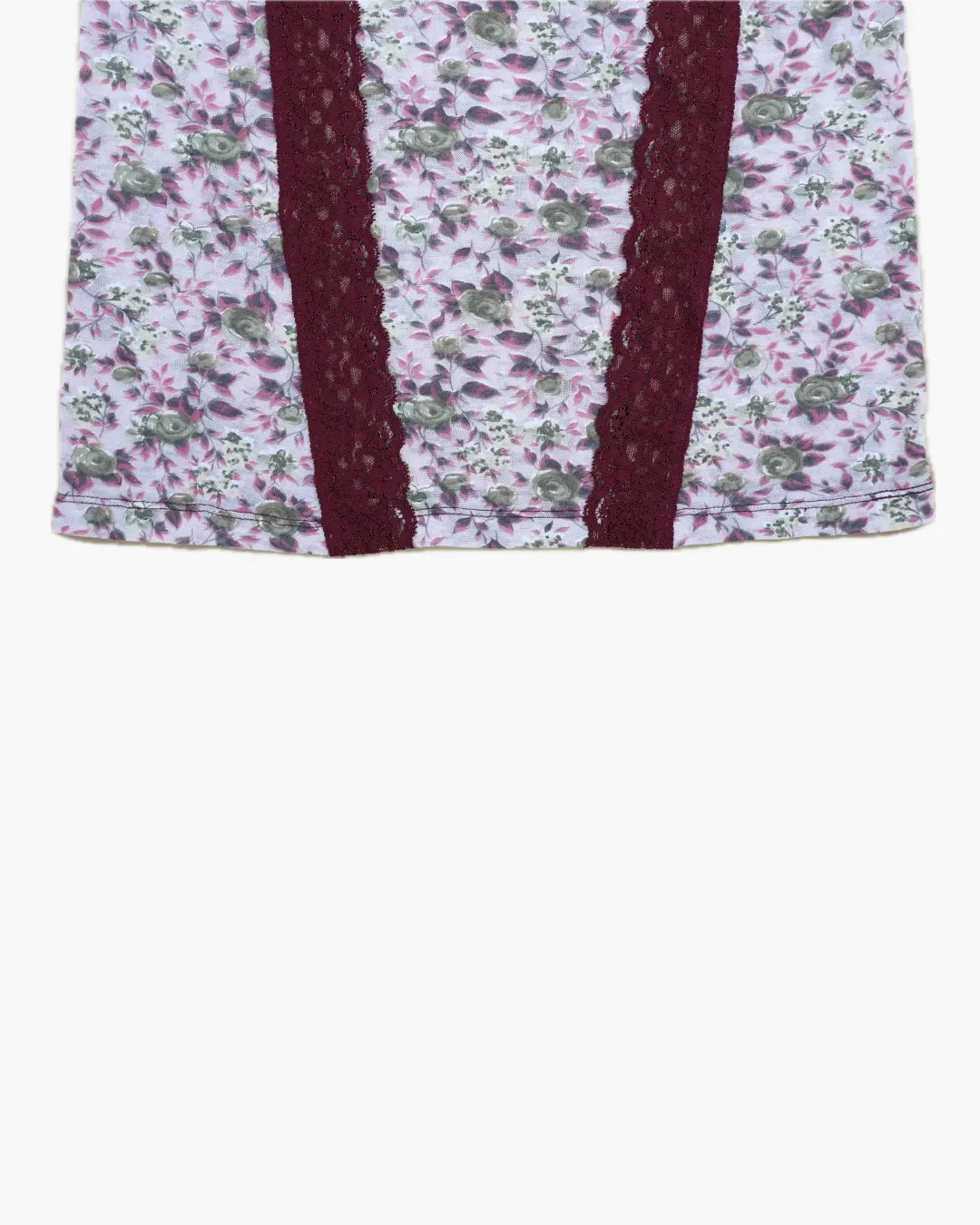 FUMIKA_UCHIDA / FLOWER PRINTED CAMISOLE / BORDEAUX FUMIKA_UCHIDA 601 | オンラインストア