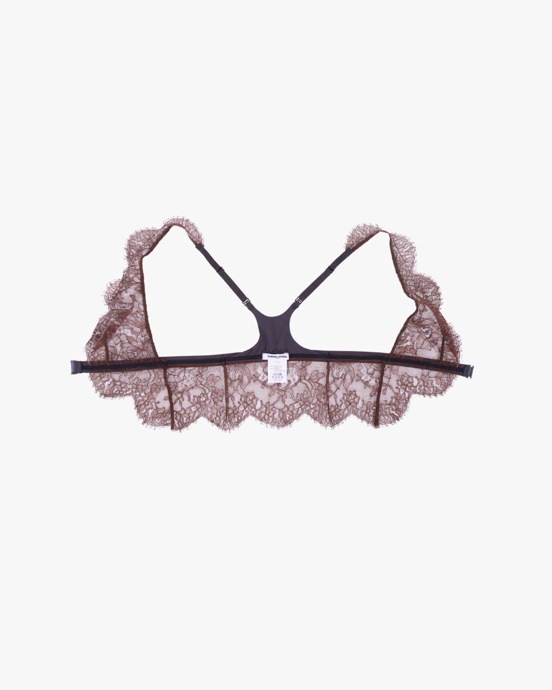 FUMIKA UCHIDA / LEAVER LACE BRALETTE / BROWN FUMIKA UCHIDA 601 | オンラインストア