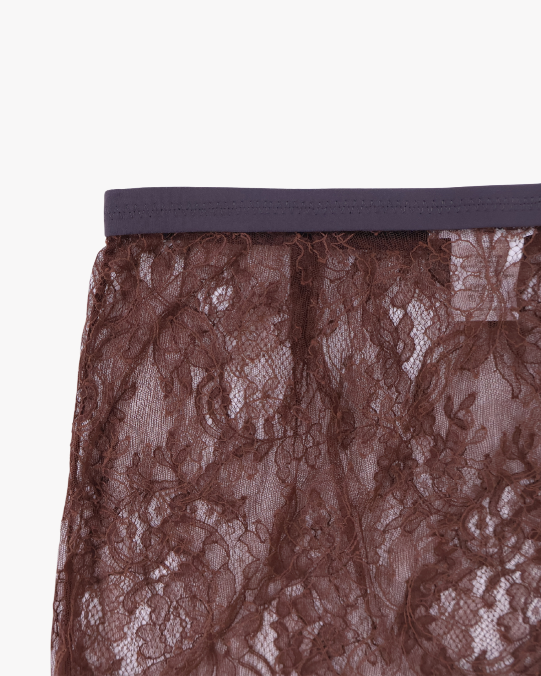 FUMIKA UCHIDA / LEAVER LACE SKIRT / BROWN FUMIKA UCHIDA 601 | オンラインストア