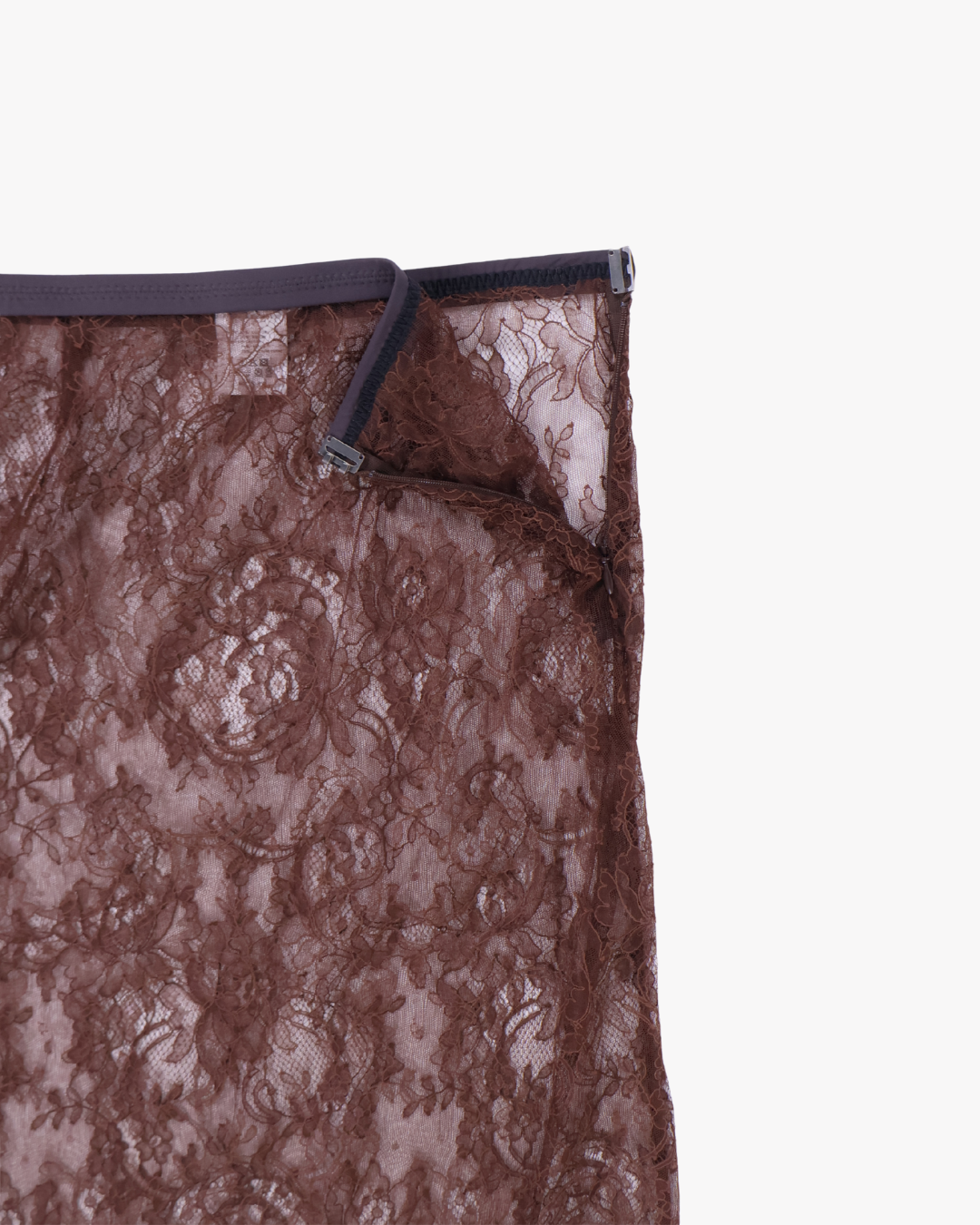 FUMIKA UCHIDA / LEAVER LACE SKIRT / BROWN FUMIKA UCHIDA 601 | オンラインストア