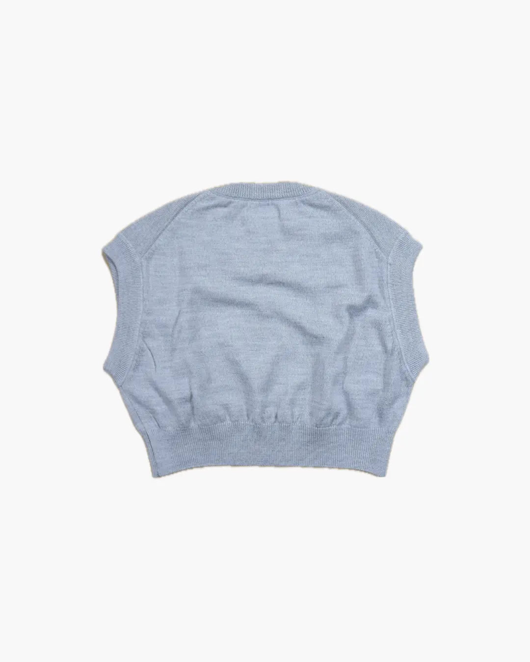 FUMIKA_UCHIDA / KNITTED V-NECK VEST / LIGHT GREY FUMIKA_UCHIDA 601 | オンラインストア