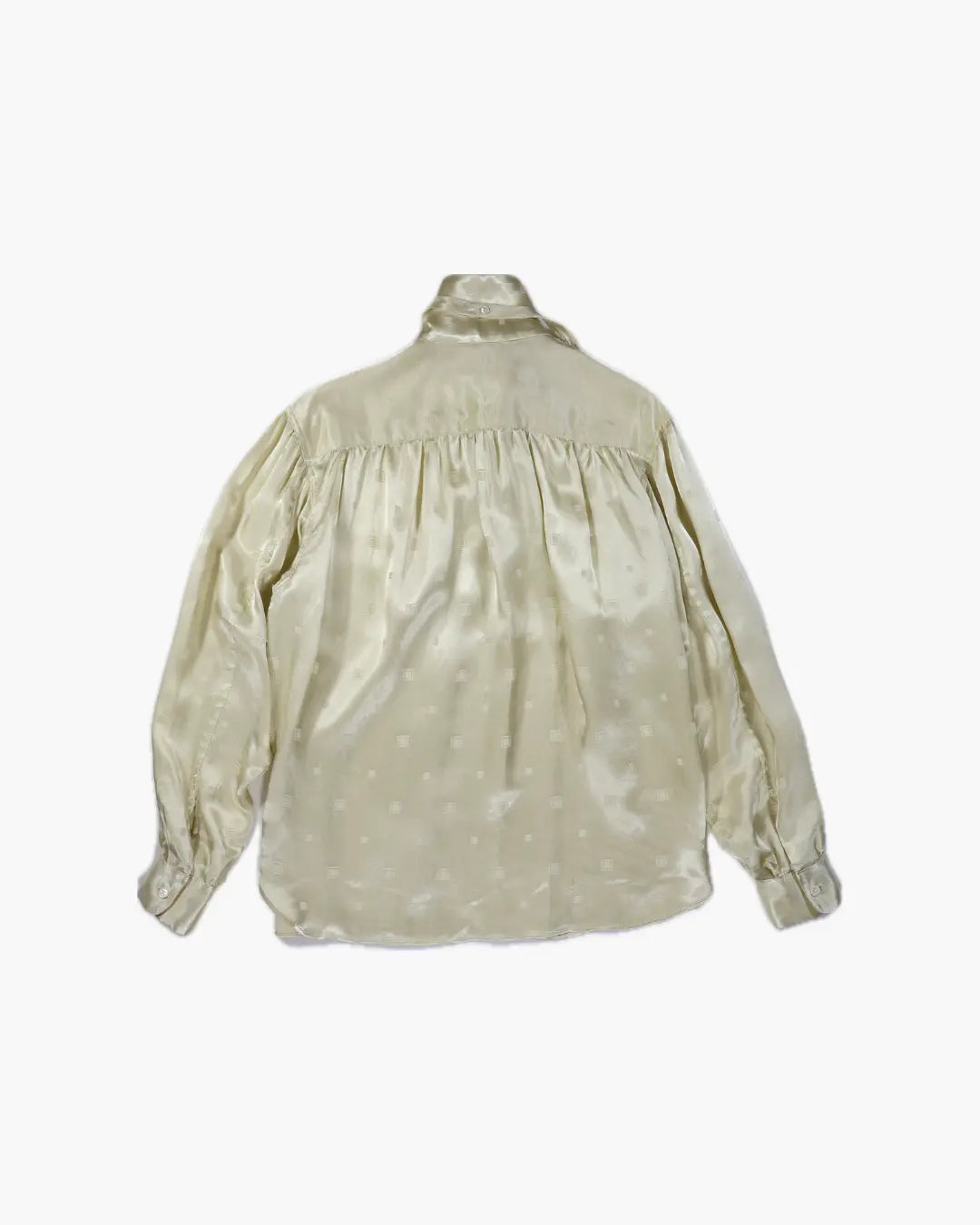 FUMIKA_UCHIDA / GEOMETRIC PATTERN HIGH-NECK SHIRT / PALE YELLOW FUMIKA_UCHIDA 601 | オンラインストア