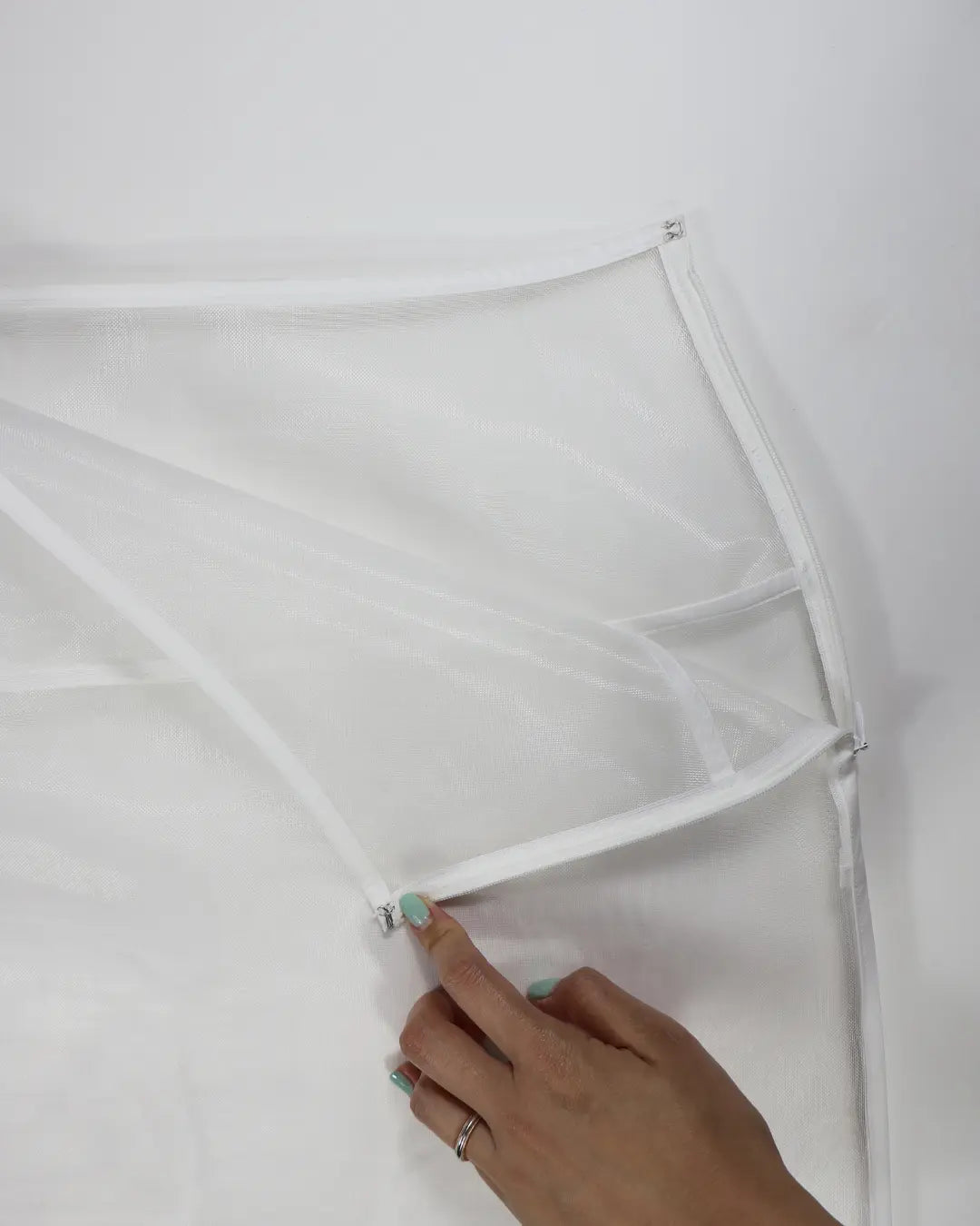 FUMIKA_UCHIDA / MESH SHEATH SKIRT / CLEAR/WHITE FUMIKA_UCHIDA 601 | オンラインストア