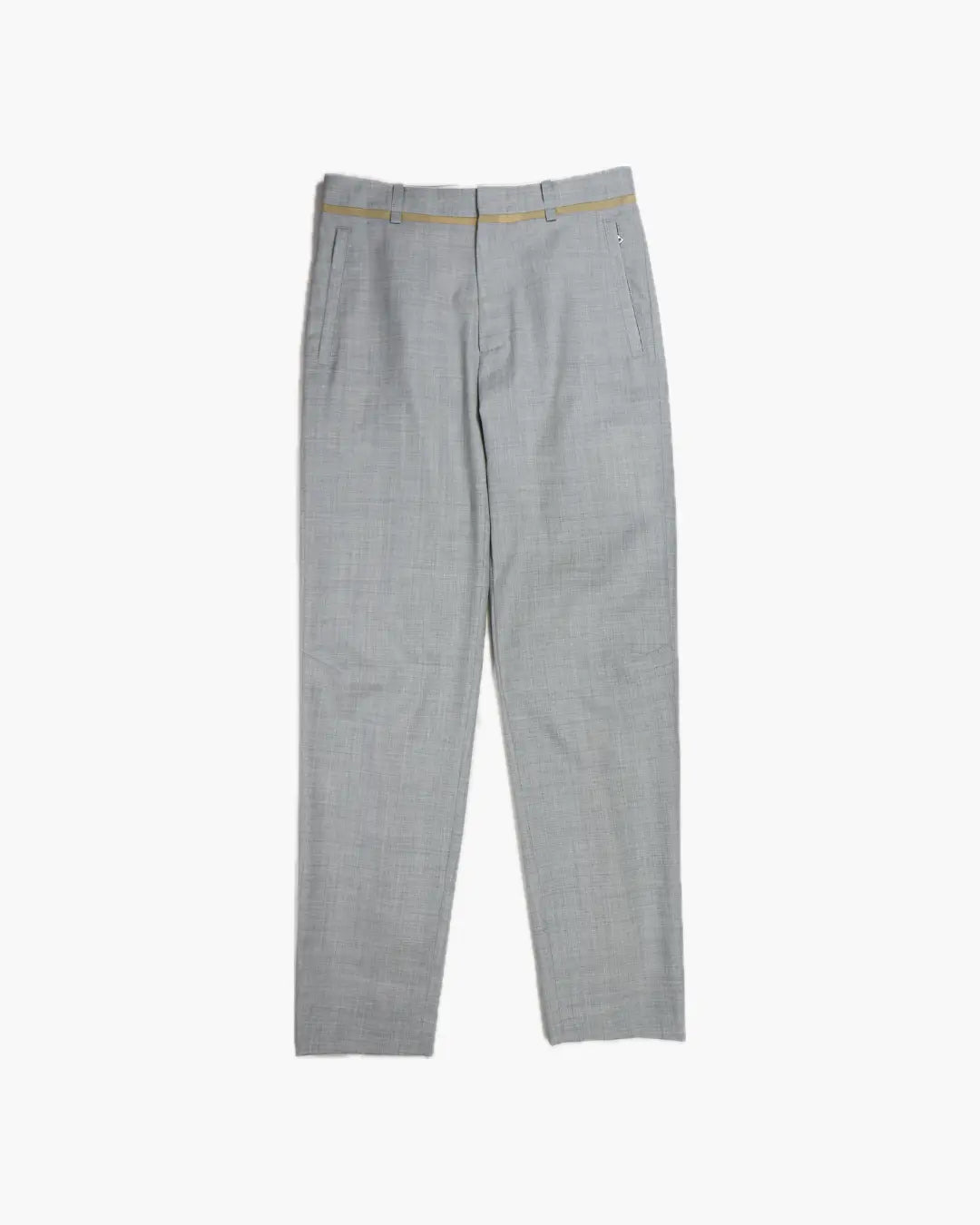 FUMIKA_UCHIDA / ZIPPED HEM SLACKS / LIGHT GREY FUMIKA_UCHIDA 601 | オンラインストア