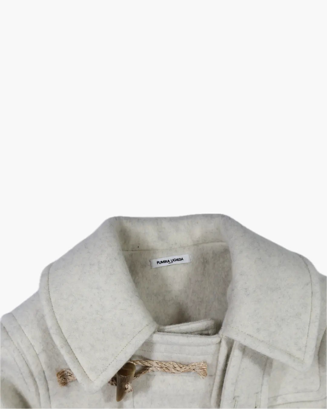 FUMIKA_UCHIDA / MELTON DUFFLE COAT / OYSTER FUMIKA_UCHIDA 601 | オンラインストア