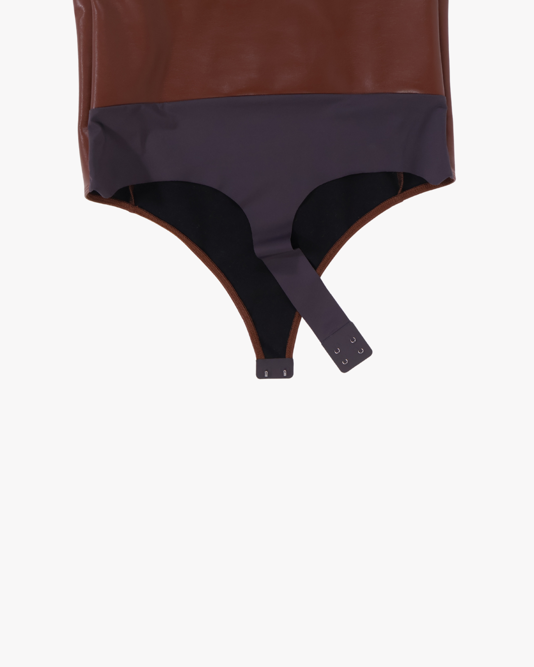 FUMIKA UCHIDA / STRETCH VEGAN LEATHER BODYSUIT / MID BROWN FUMIKA UCHIDA 601 | オンラインストア