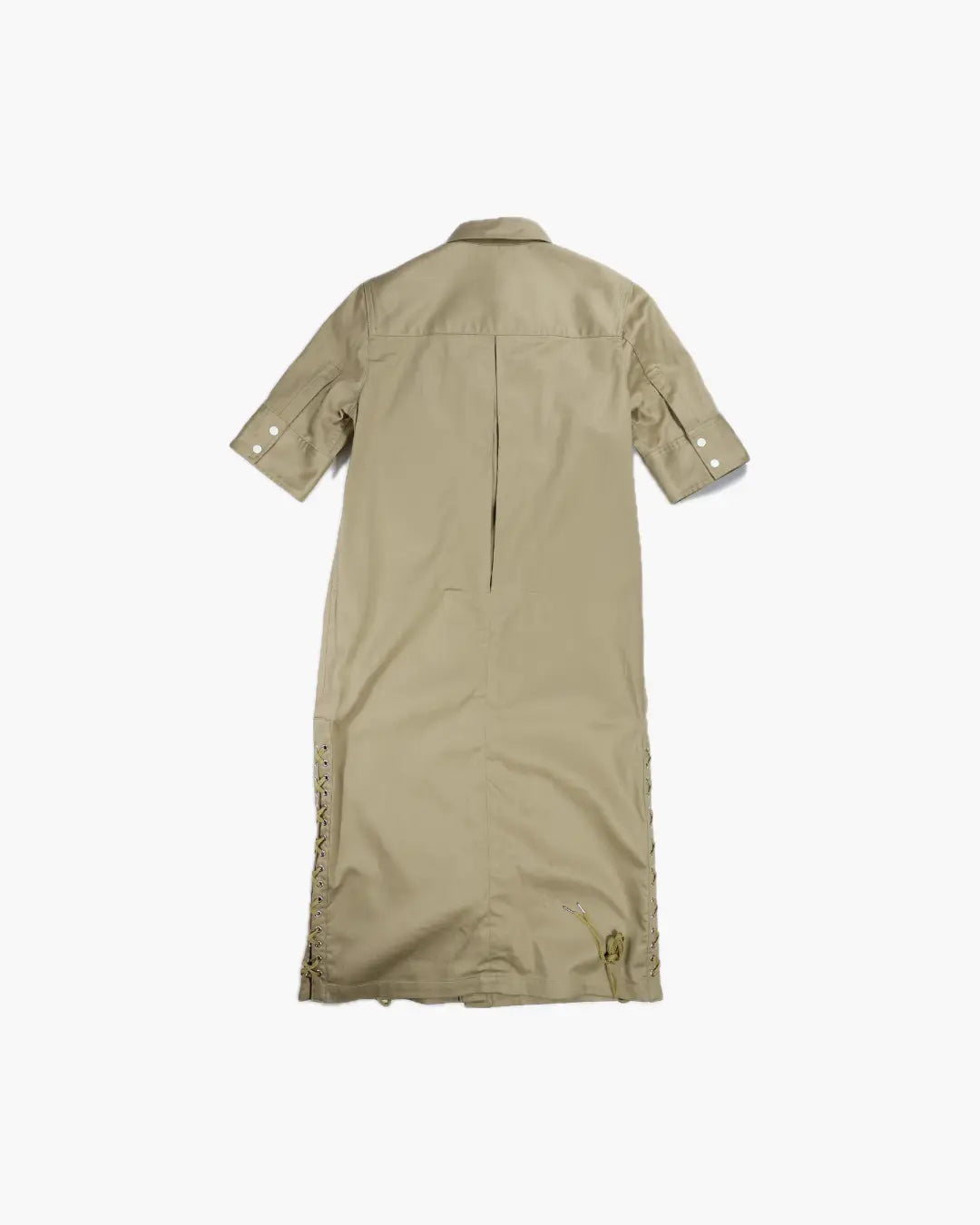 FUMIKA_UCHIDA / TWILL BUTTON-UP SHIRT DRESS / KHAKIBRIGE FUMIKA_UCHIDA 601 | オンラインストア