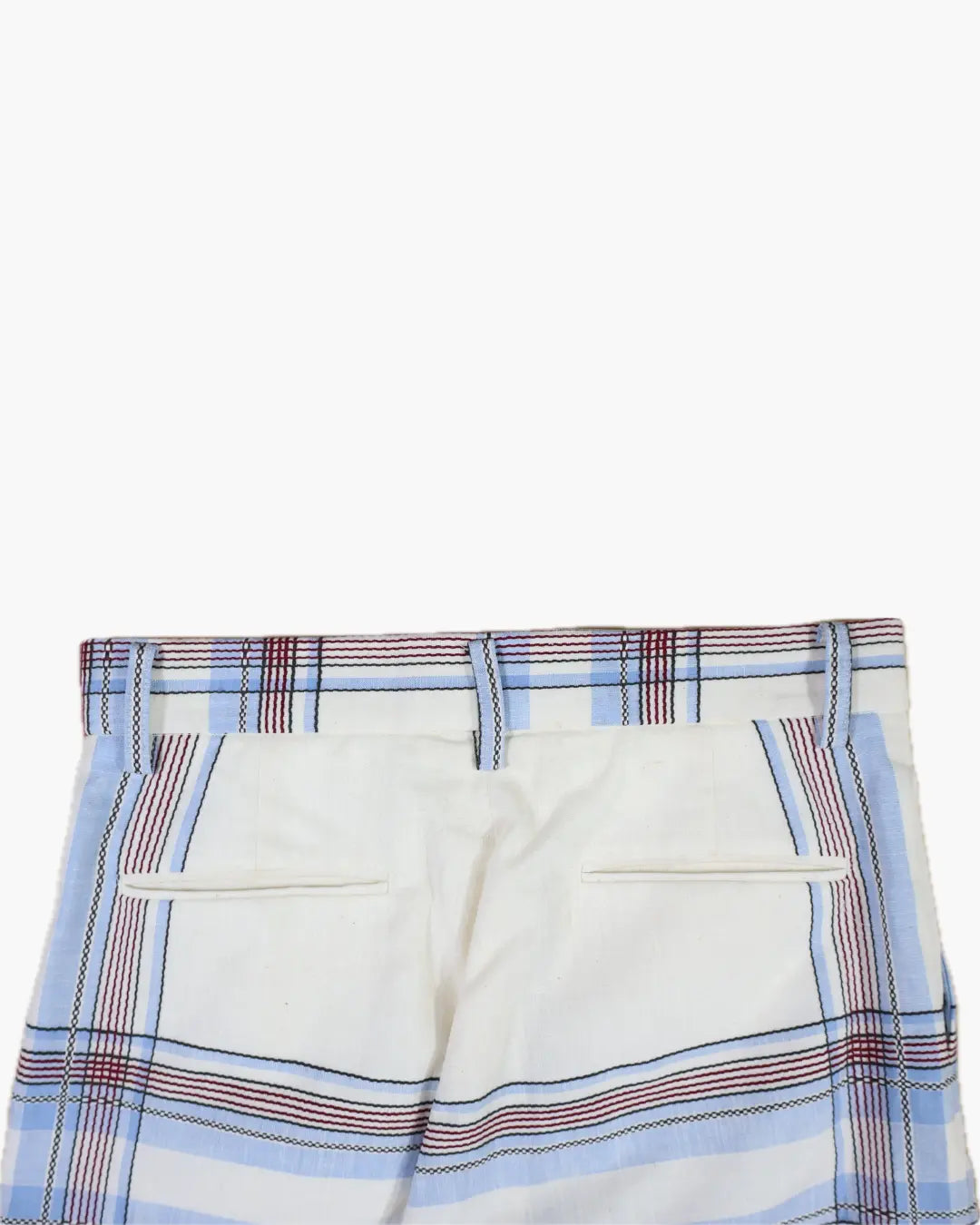 FUMIKA_UCHIDA / HANDKERCHIEF STRAIGHT SLACKS / SAX PLAID FUMIKA_UCHIDA 601 | オンラインストア