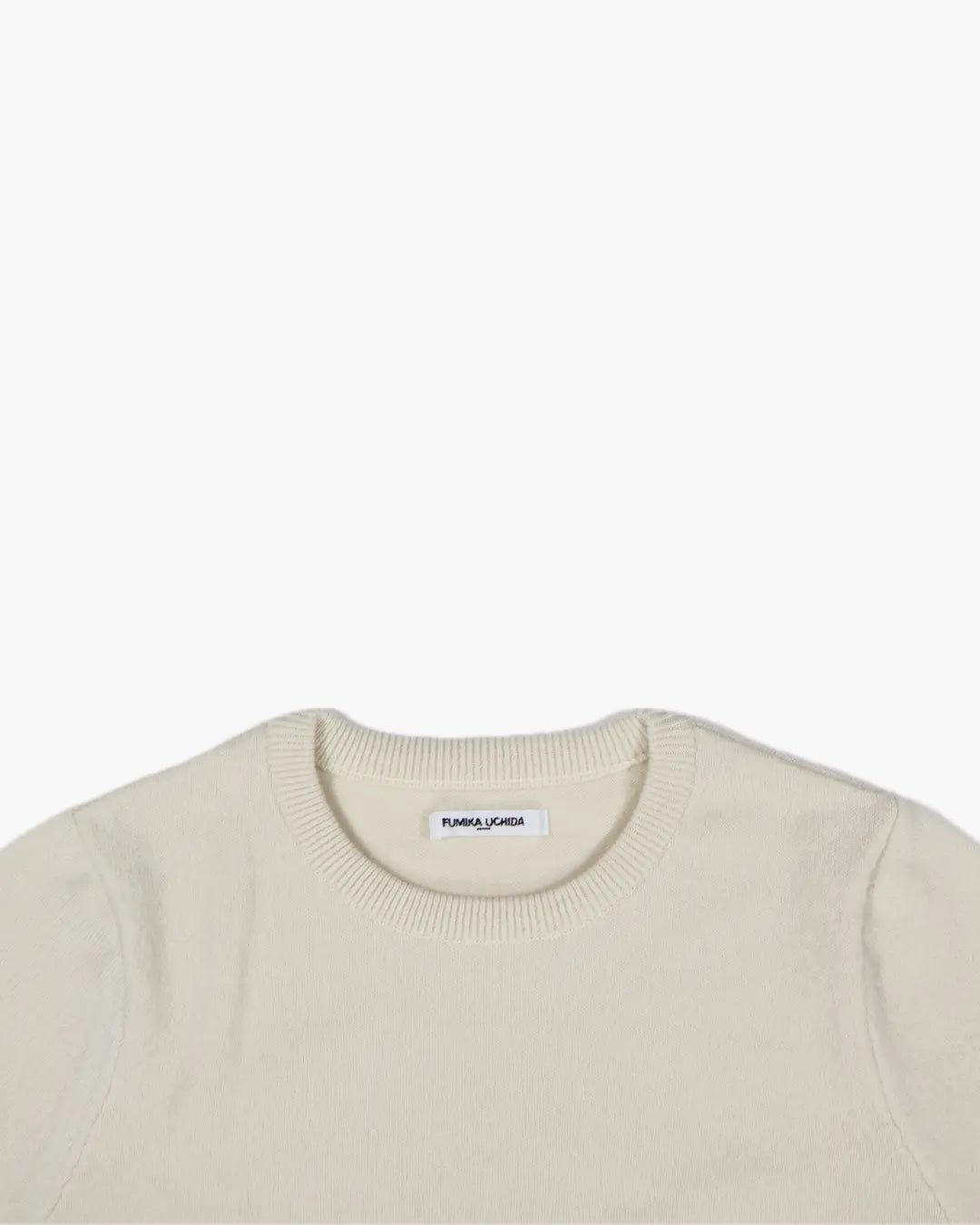 FUMIKA_UCHIDA / CASHMERE CREW-NECK BODYSUIT / IVORY FUMIKA_UCHIDA 601 | オンラインストア
