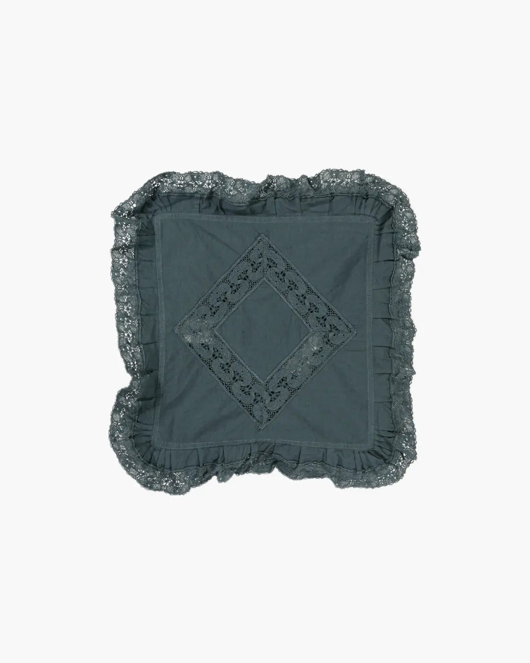 FUMIKA_UCHIDA / OVER-DYED CUSHION TOP_MINIMUM / D.GREEN FUMIKA_UCHIDA 601 | オンラインストア