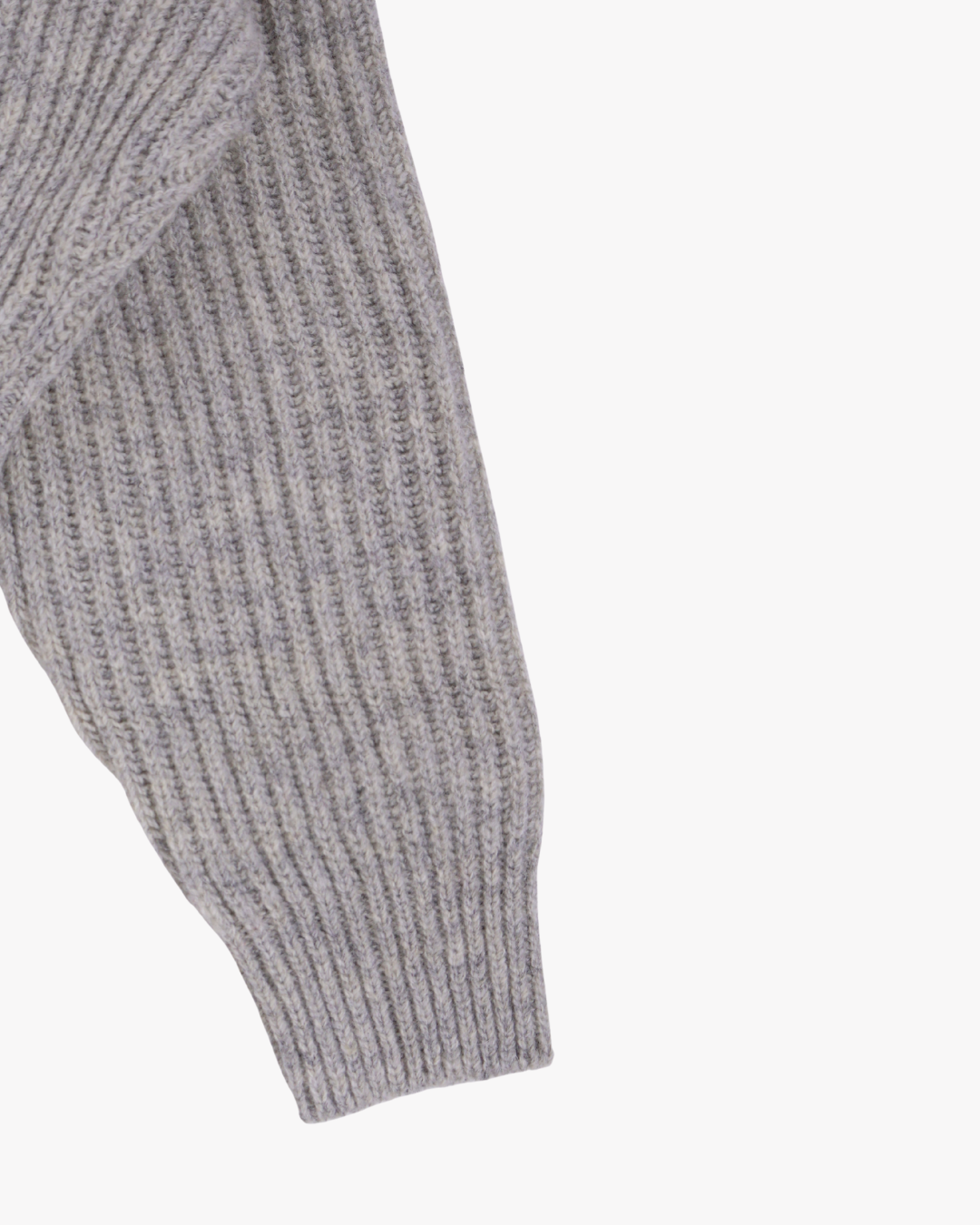 FUMIKA UCHIDA / SHETLAND RIB STITCH HOODED PULLOVER / TOP GREY FUMIKA UCHIDA - 601 | 京都ウィメンズセレクトショップ