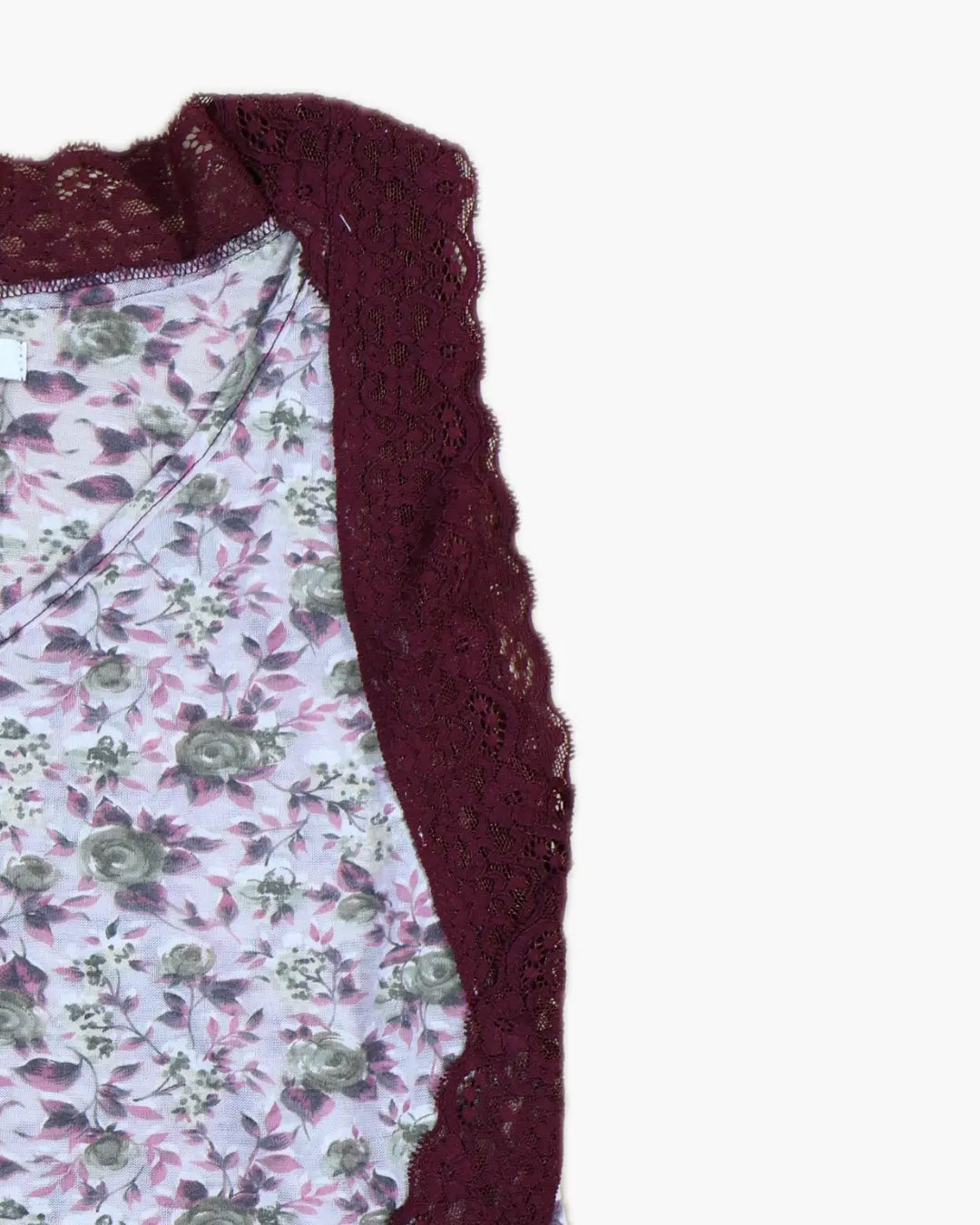FUMIKA_UCHIDA / FLOWER PRINTED SLEEVELESS TOP / BORDEAUX FUMIKA_UCHIDA 601 | オンラインストア