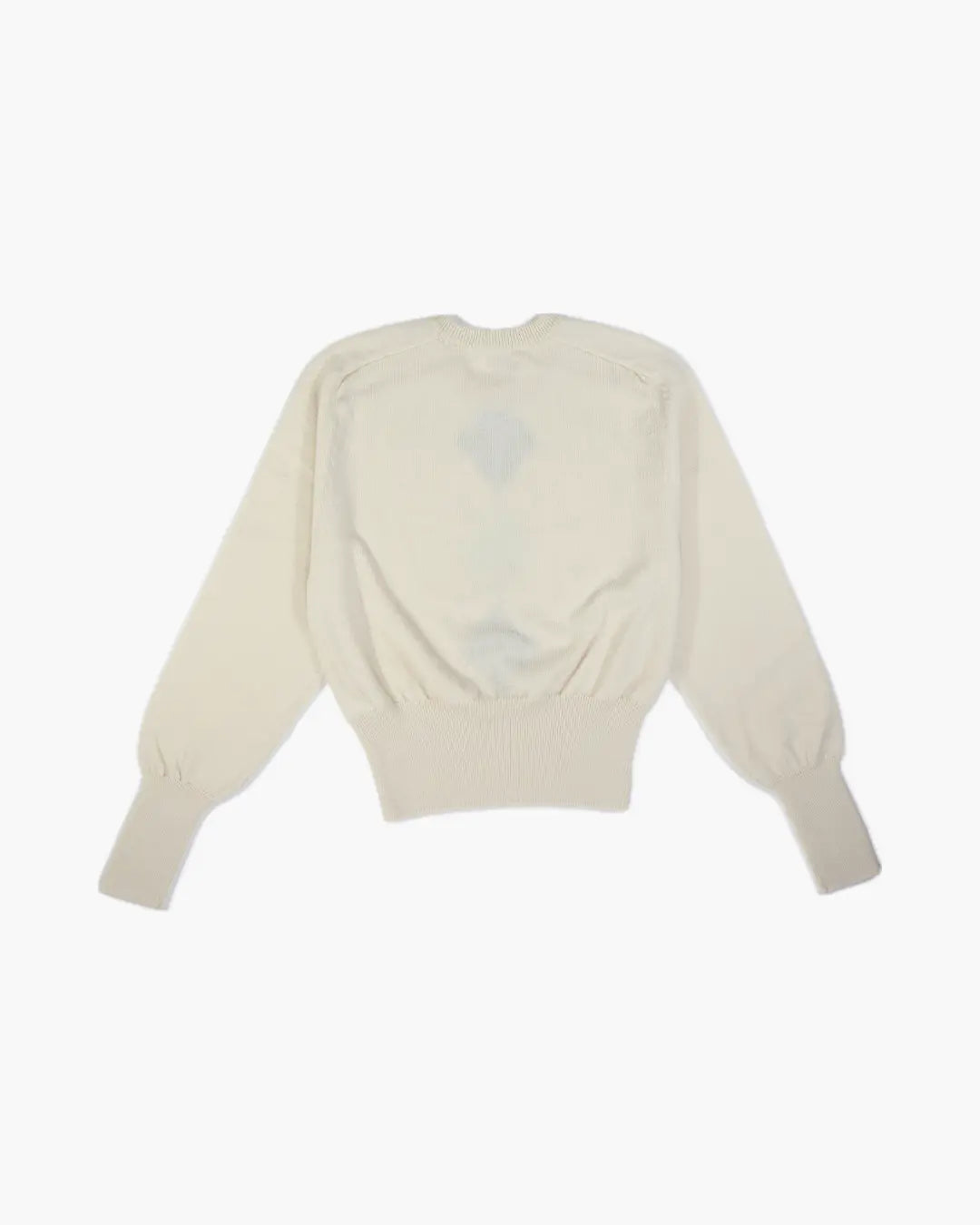 FUMIKA_UCHIDA / CASHMERE ARGYLE SWEATER_LONG SLEEVE / IVORY FUMIKA_UCHIDA 601 | オンラインストア