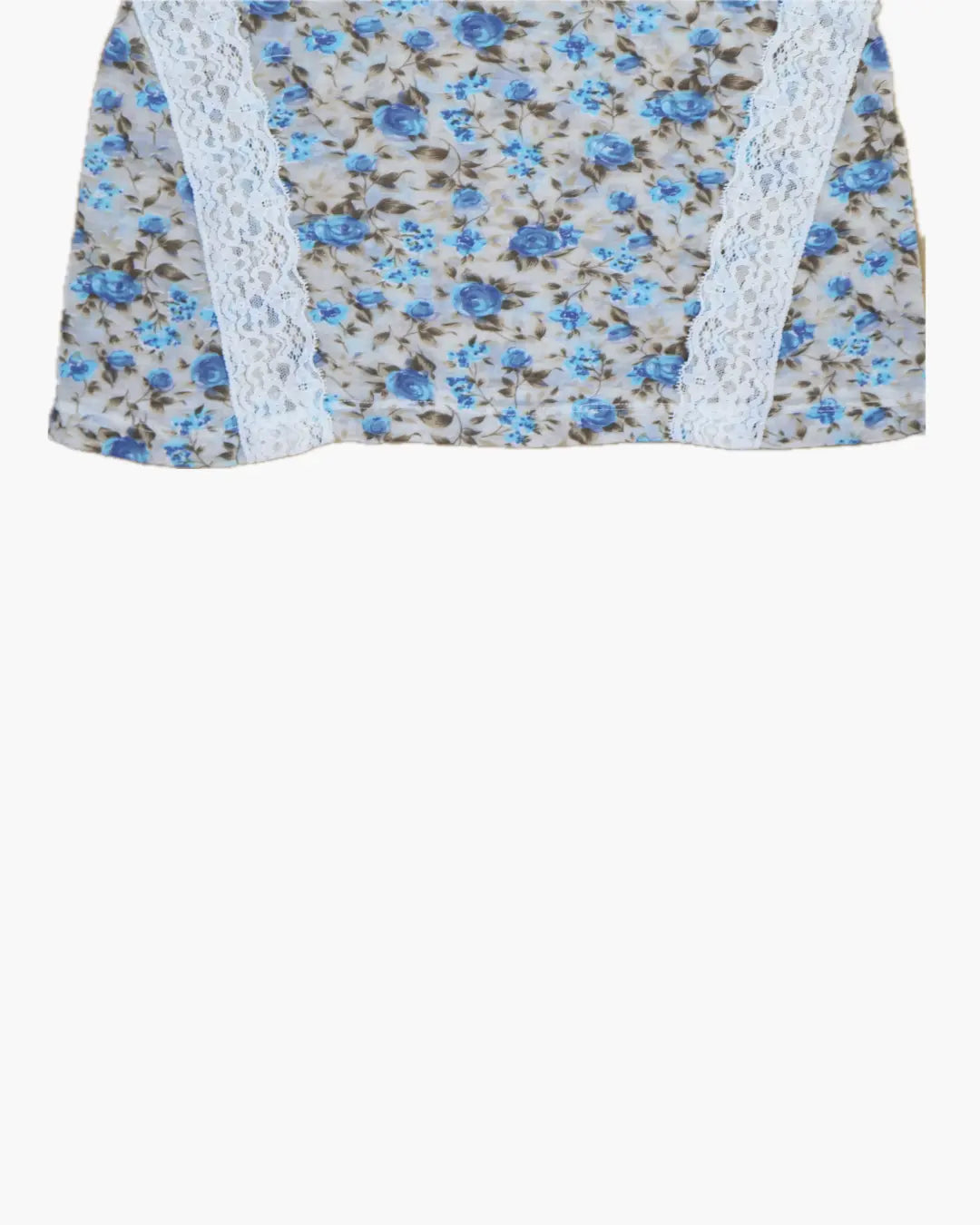 FUMIKA_UCHIDA / FLOWER PRINTED SLEEVELESS TOP / CYAN FUMIKA_UCHIDA 601 | オンラインストア