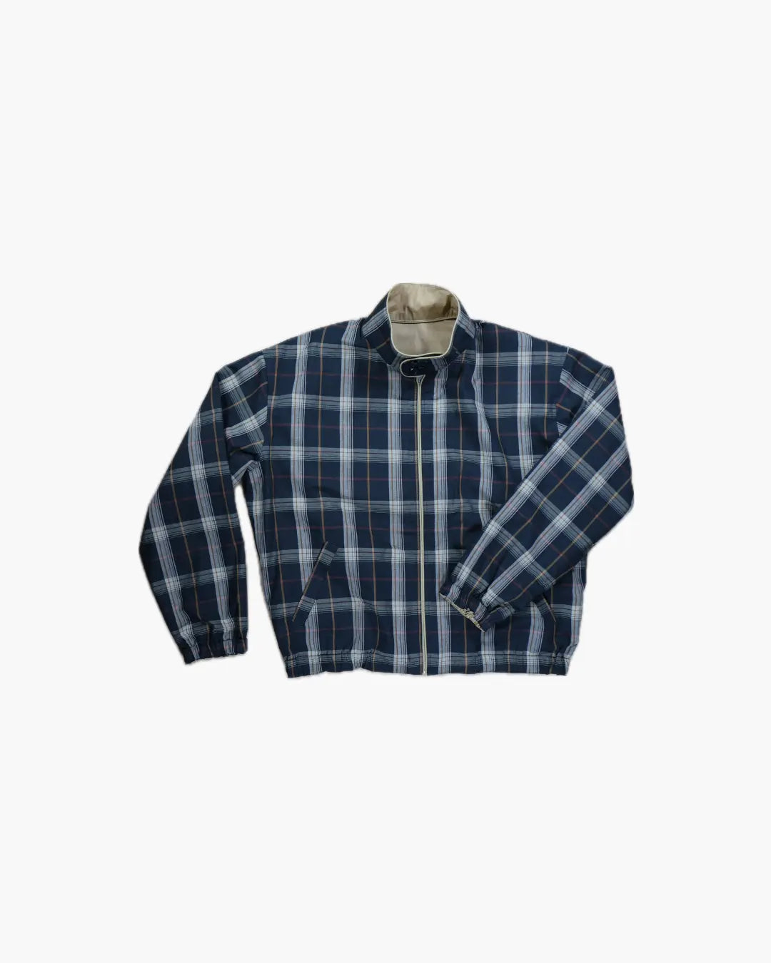 FUMIKA UCHIDA / COATED COTTON PLAID REVERSIBLE BLOUSON / BEIGE/D FUMIKA UCHIDA / COATED COTTON PLAID REVERSIBLE BLOUSON / BEIGE/D