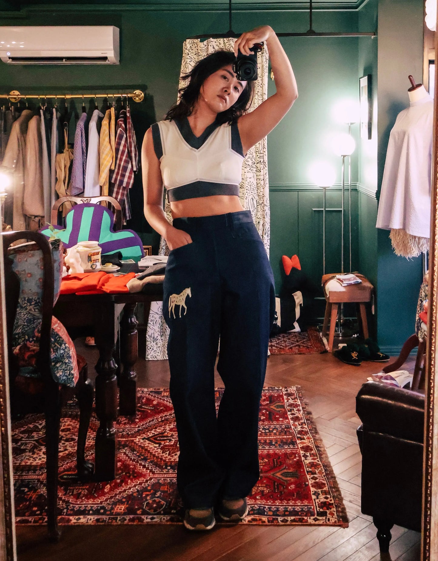 FUMIKA_UCHIDA / EYELET RIB STITCH BRA TOP / OFFWHITE FUMIKA_UCHIDA 601 | オンラインストア