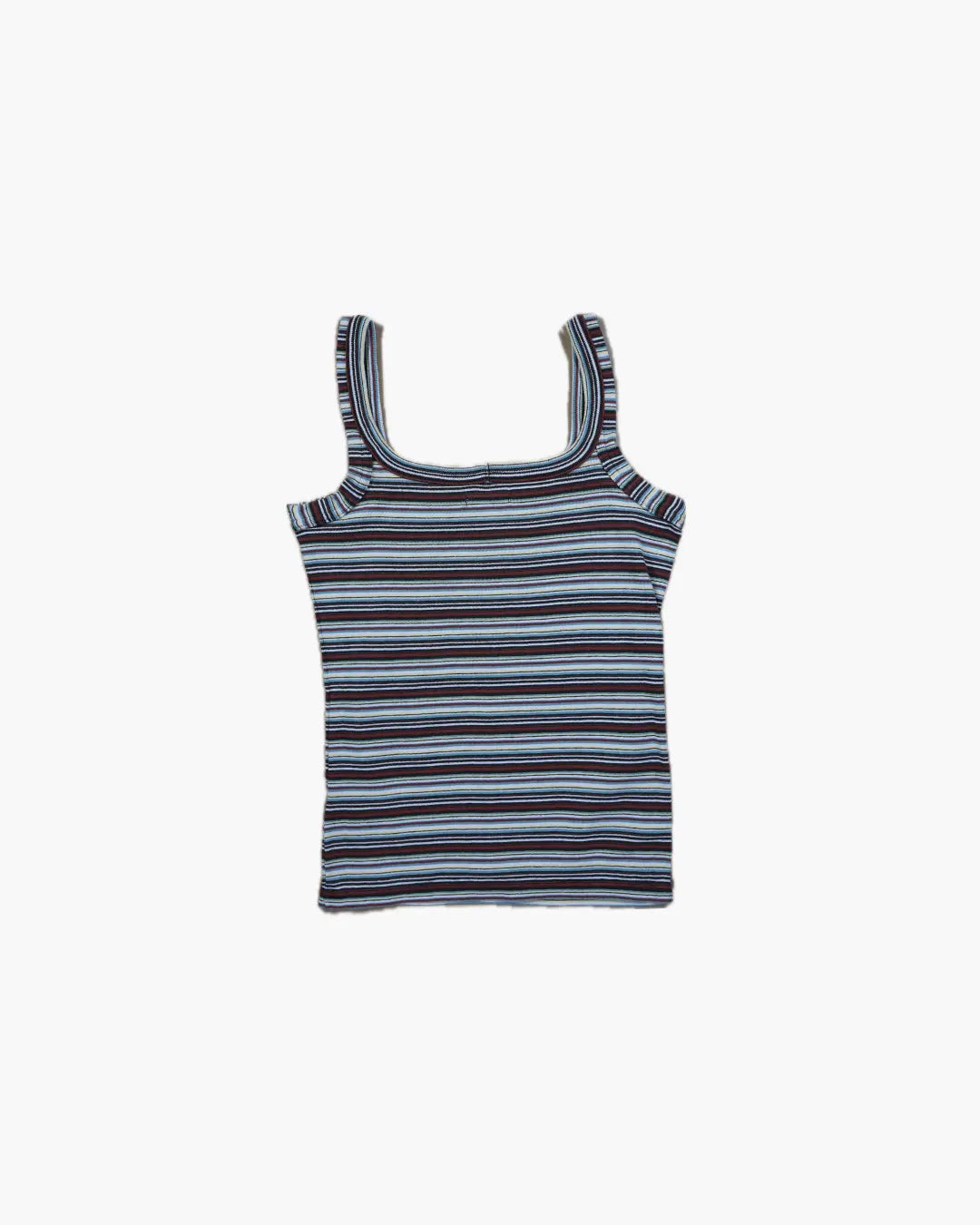 FUMIKA_UCHIDA / MULTICOLOR STRIPE CAMISOLE / BROWN/BORDEAUX/GREEN FUMIKA_UCHIDA 601 | オンラインストア
