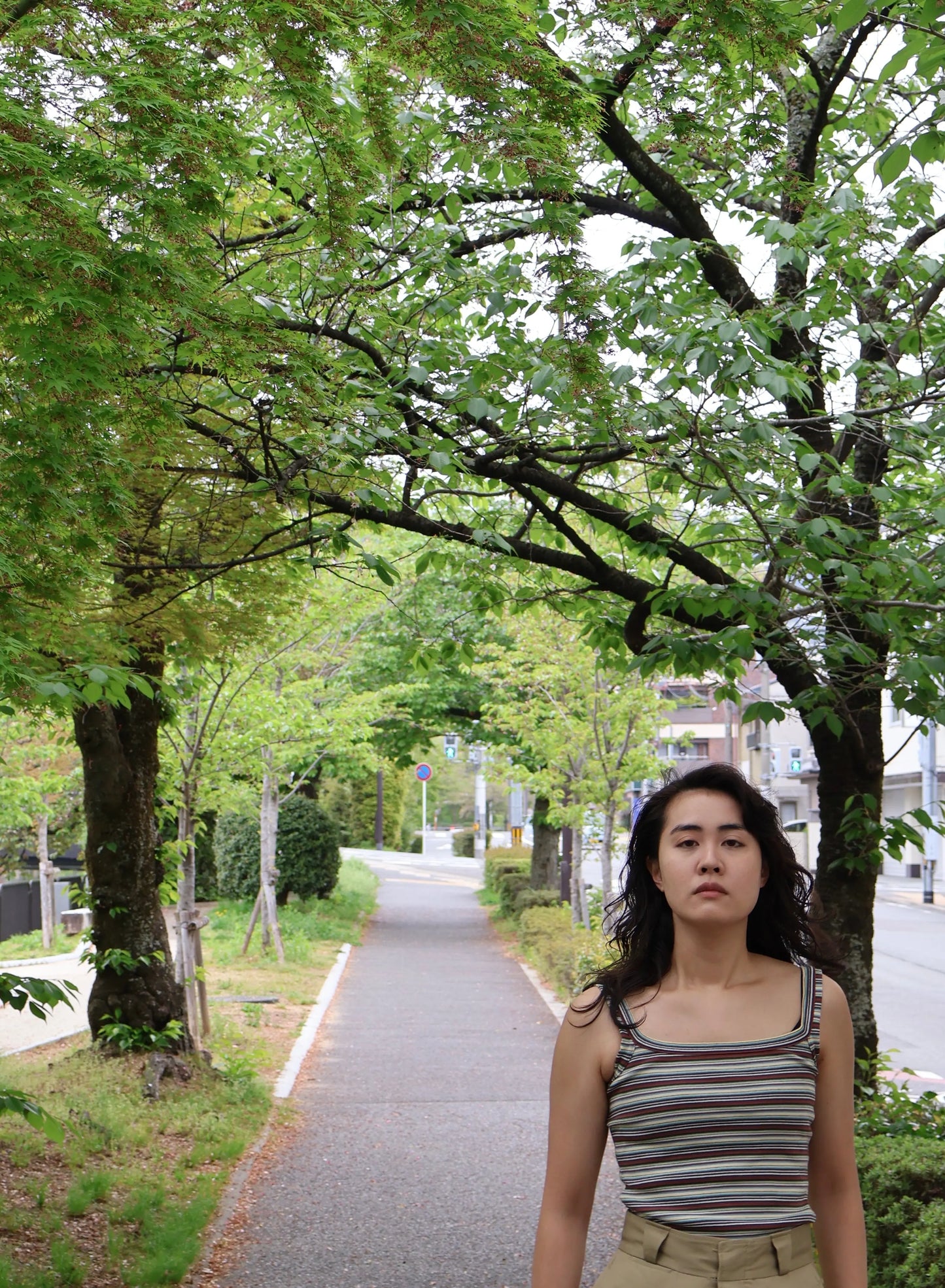 FUMIKA_UCHIDA / MULTICOLOR STRIPE CAMISOLE / BROWN/BORDEAUX/GREEN FUMIKA_UCHIDA 601 | オンラインストア