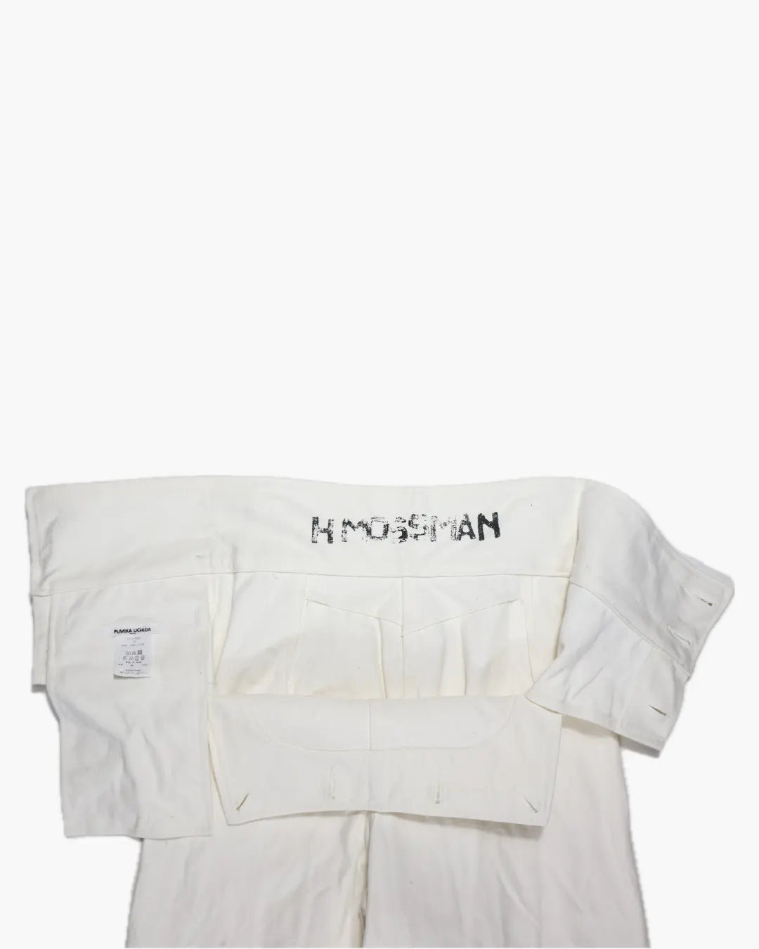 FUMIKA_UCHIDA / CANVAS HIGH WAIST SAILOR PANTS / OFFWHITE - 601 | 京都ウィメンズセレクトショップ