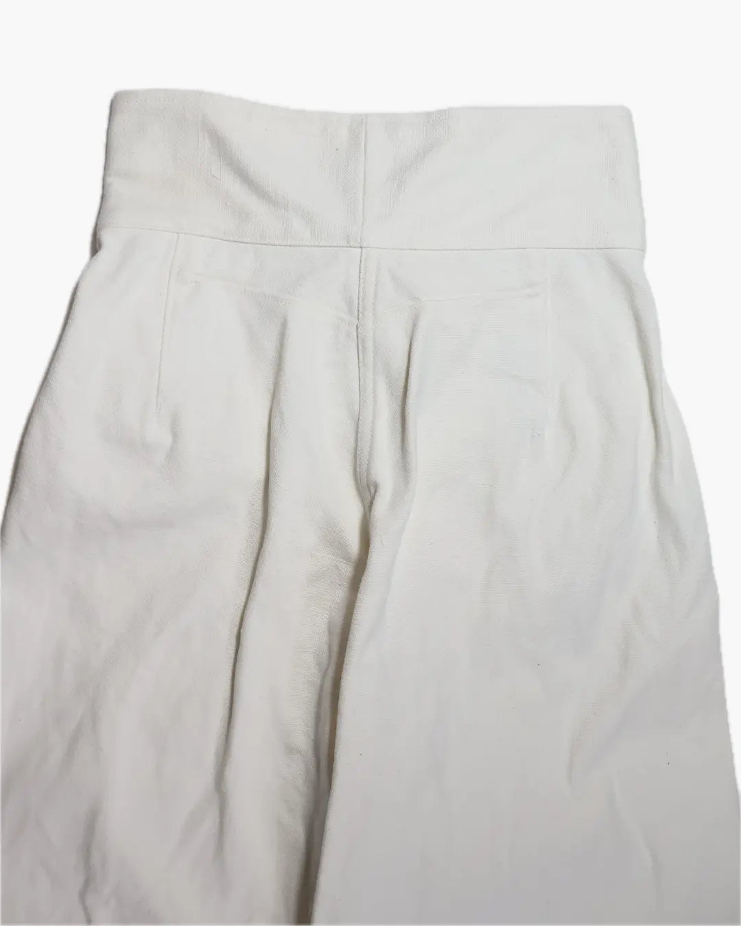FUMIKA_UCHIDA / CANVAS HIGH WAIST SAILOR PANTS / OFFWHITE - 601 | 京都ウィメンズセレクトショップ