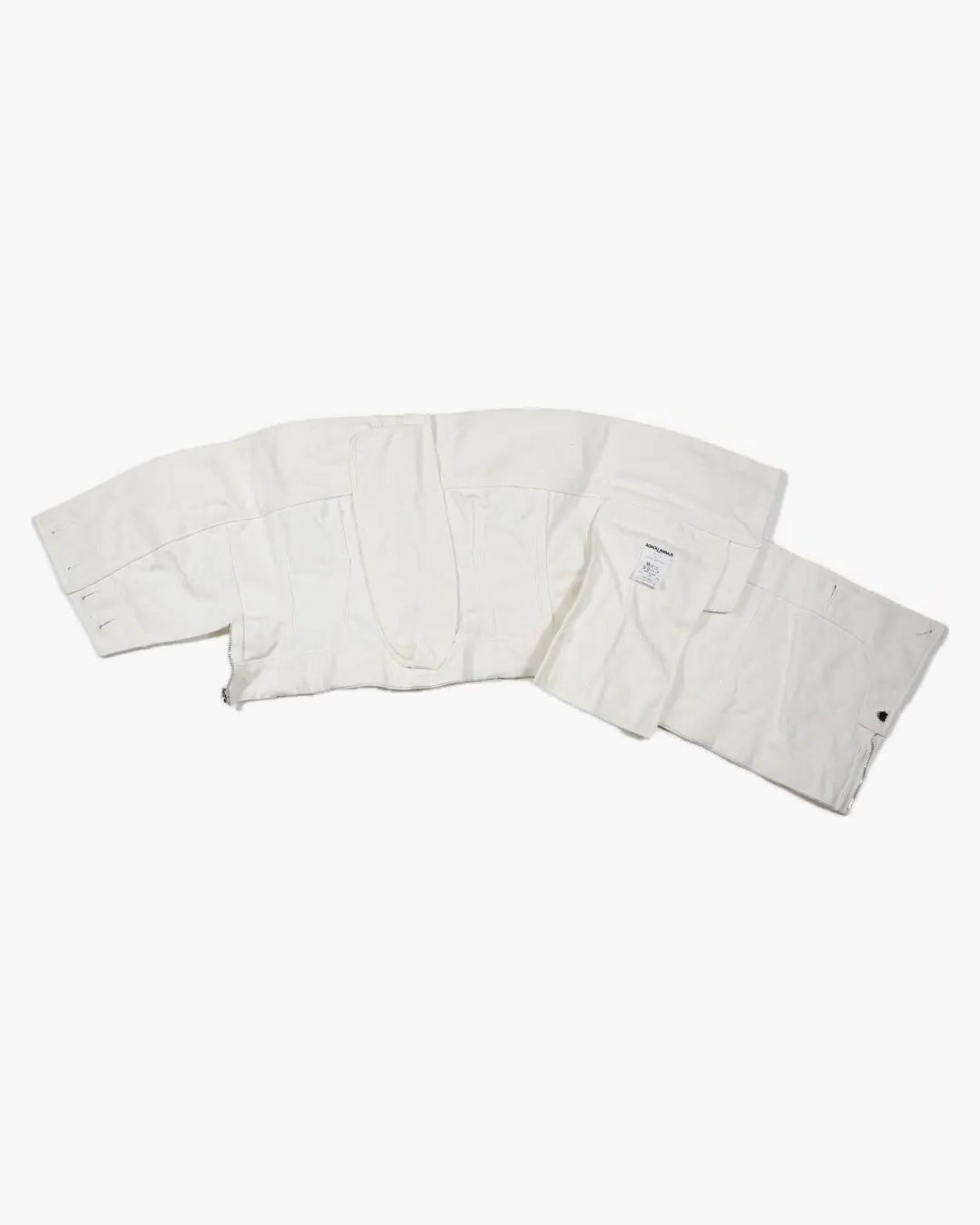 FUMIKA_UCHIDA / CANVAS LACE-UP BUSTIER / OFFWHITE - 601 | 京都ウィメンズセレクトショップ