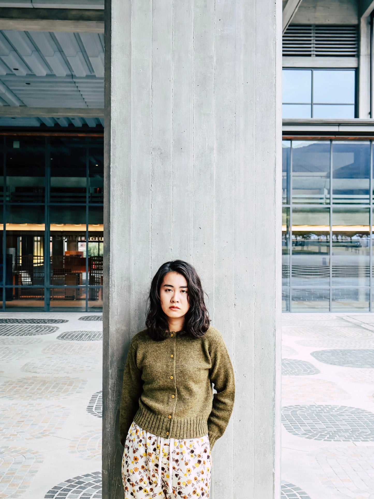 FUMIKA_UCHIDA / SHETLAND CARDIGAN / KHAKI FUMIKA_UCHIDA 601 | オンラインストア