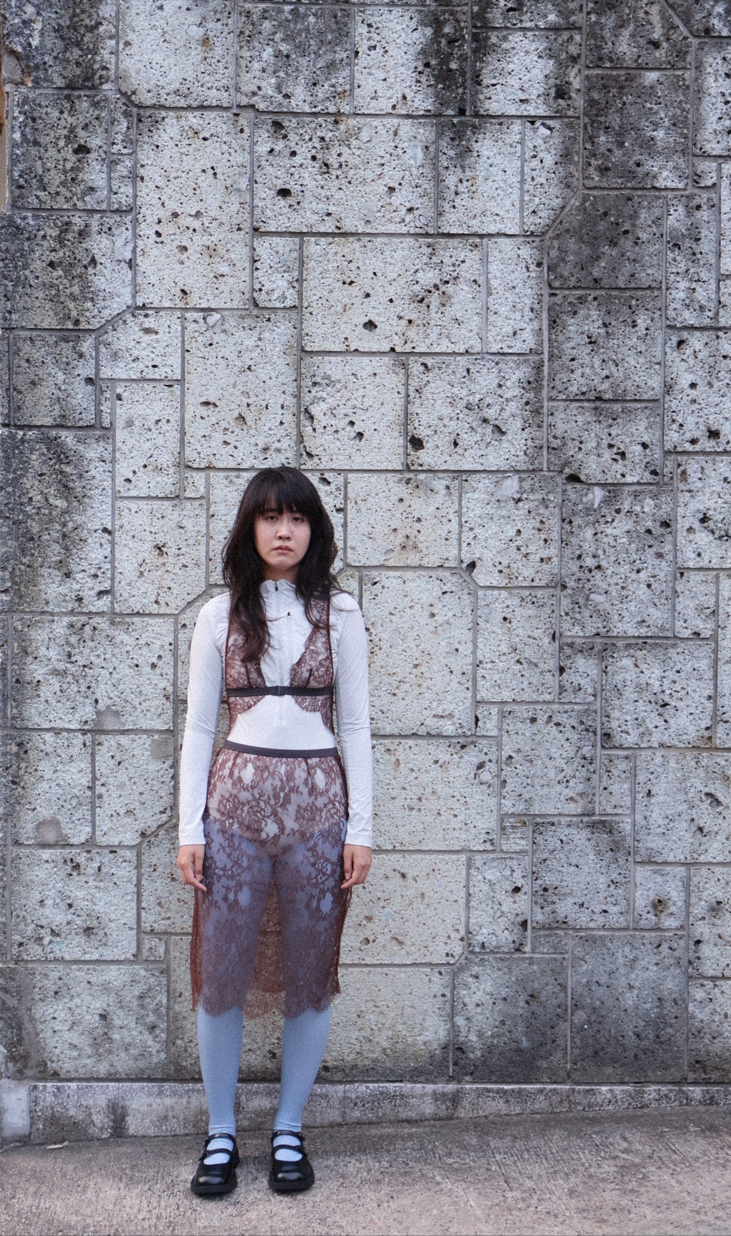 FUMIKA UCHIDA / LEAVER LACE SKIRT / BROWN FUMIKA UCHIDA 601 | オンラインストア