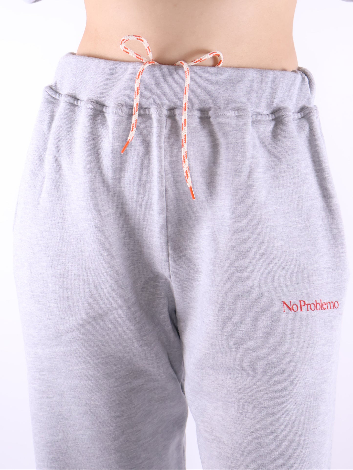 No Problemo / Mini Problemo Straight Sweatpants / Sport Grey