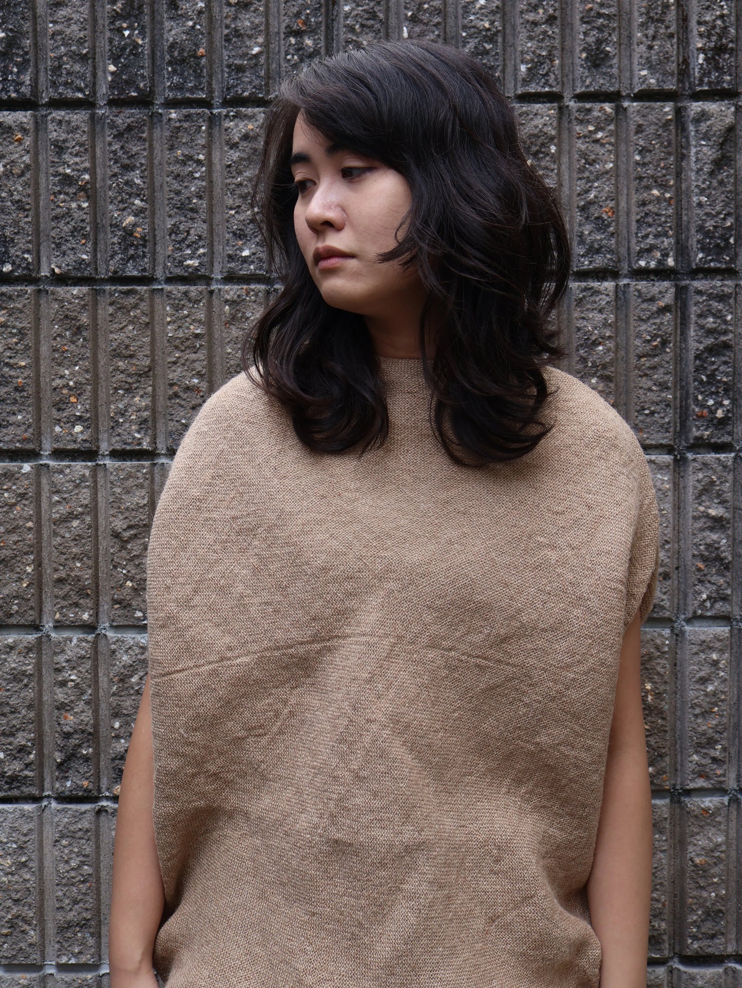 FUMIKA_UCHIDA / JUTE BALLOON BODYSUIT / STRAW FUMIKA_UCHIDA 601 | オンラインストア