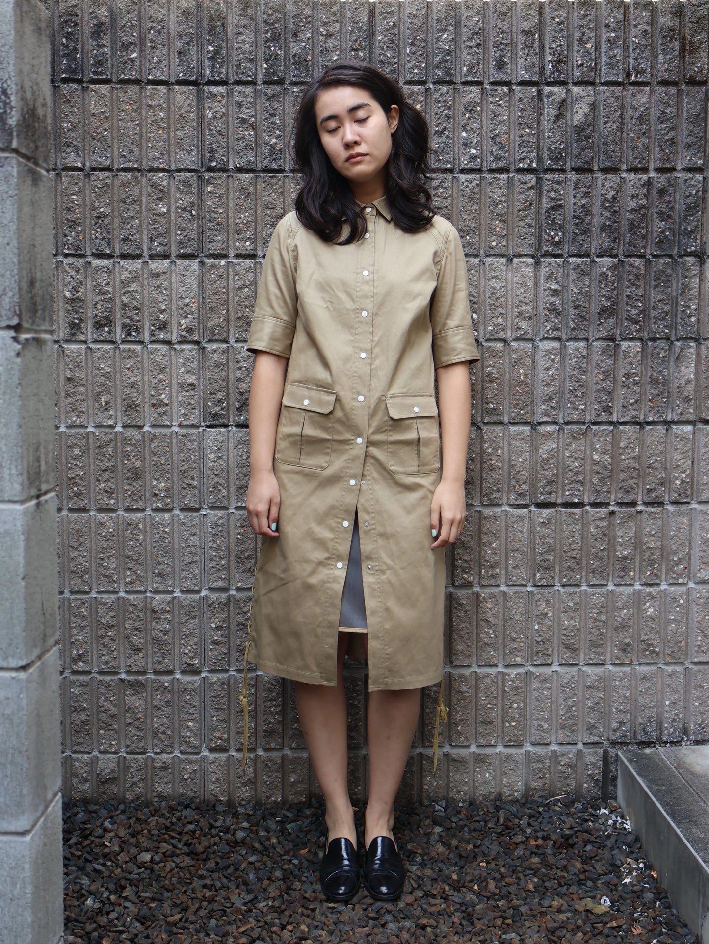 FUMIKA_UCHIDA / MESH SHEATH SKIRT / CLEAR/BEIGE FUMIKA_UCHIDA 601 | オンラインストア