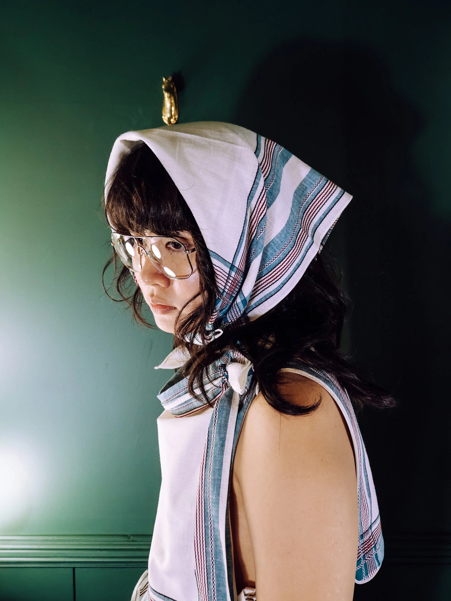 FUMIKA_UCHIDA / HANDKERCHIEF SCARF - 601 | 京都ウィメンズセレクトショップ