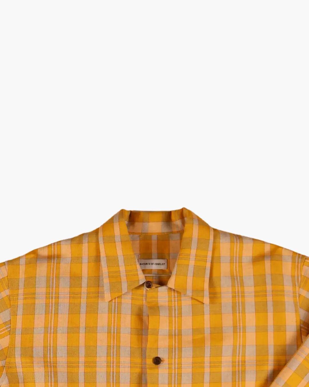 Natures of Conflict / Camp Shirt / Yellow Natures of Conflict 601 | オンラインストア