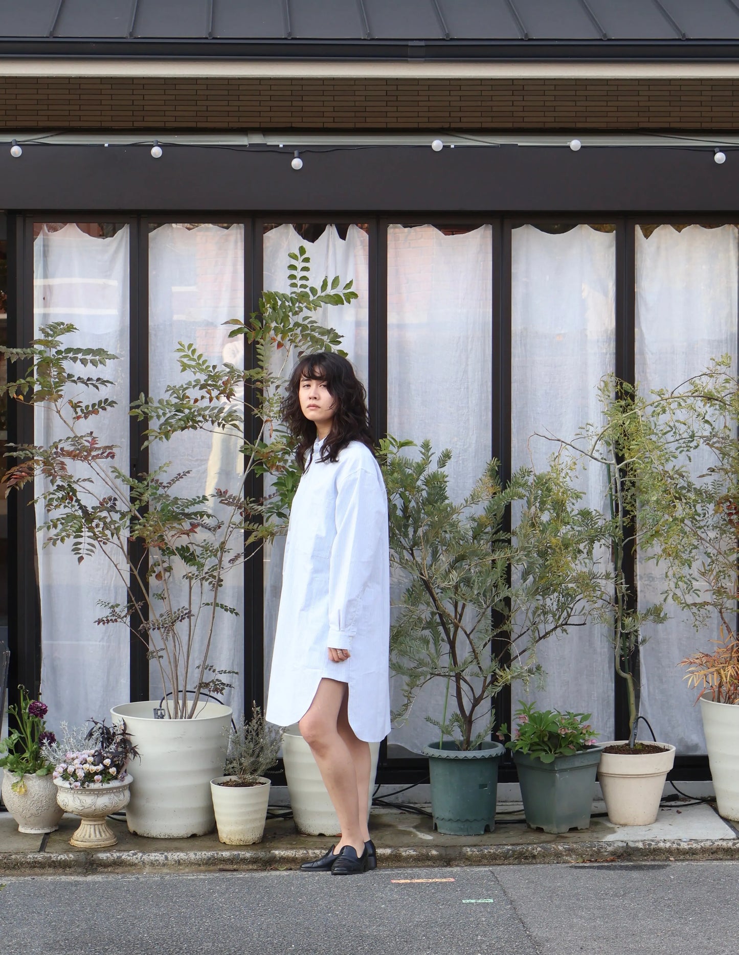 Natures of Conflict / Ivy Tunic / Blue Stripe Natures of Conflict 601 | オンラインストア