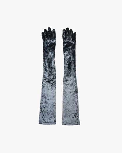 VERVET LONG GLOVES / CHARCOAL 601vintage 601 | オンラインストア